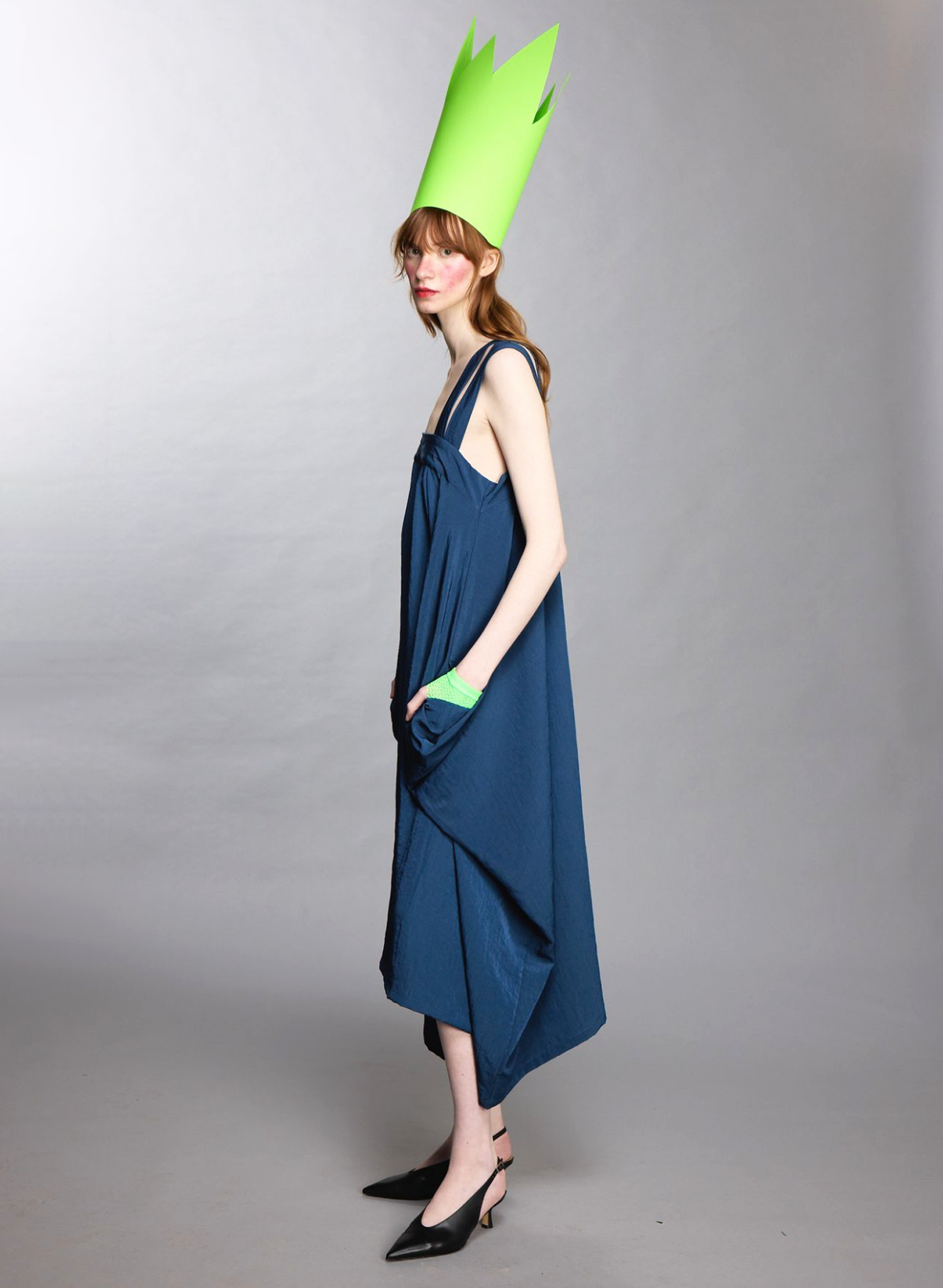 Amelia Four Strap Dress - Gucci Blue (PRE-ORDER)