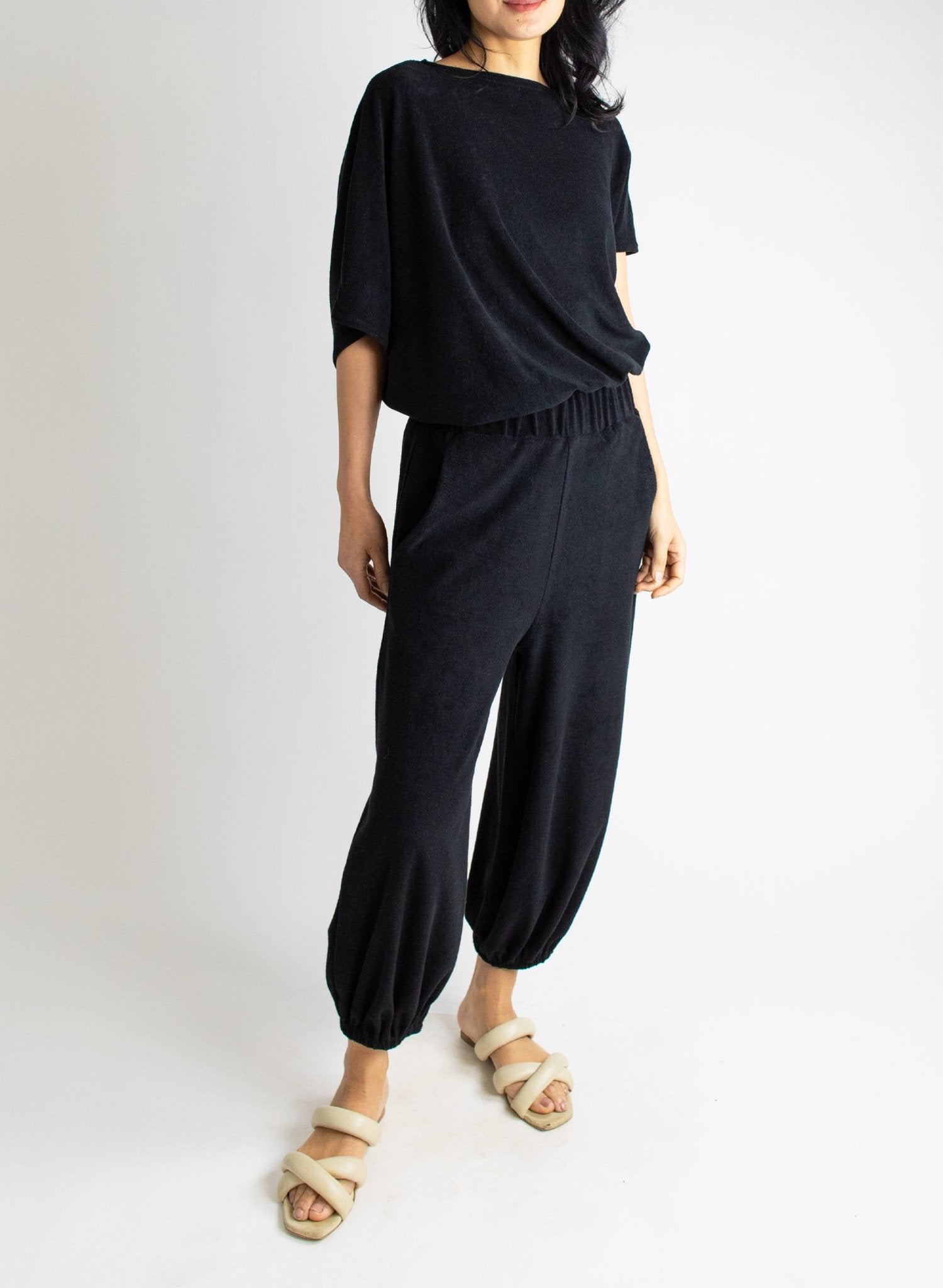 80s Jogger - Black - Meg - Made in NYC