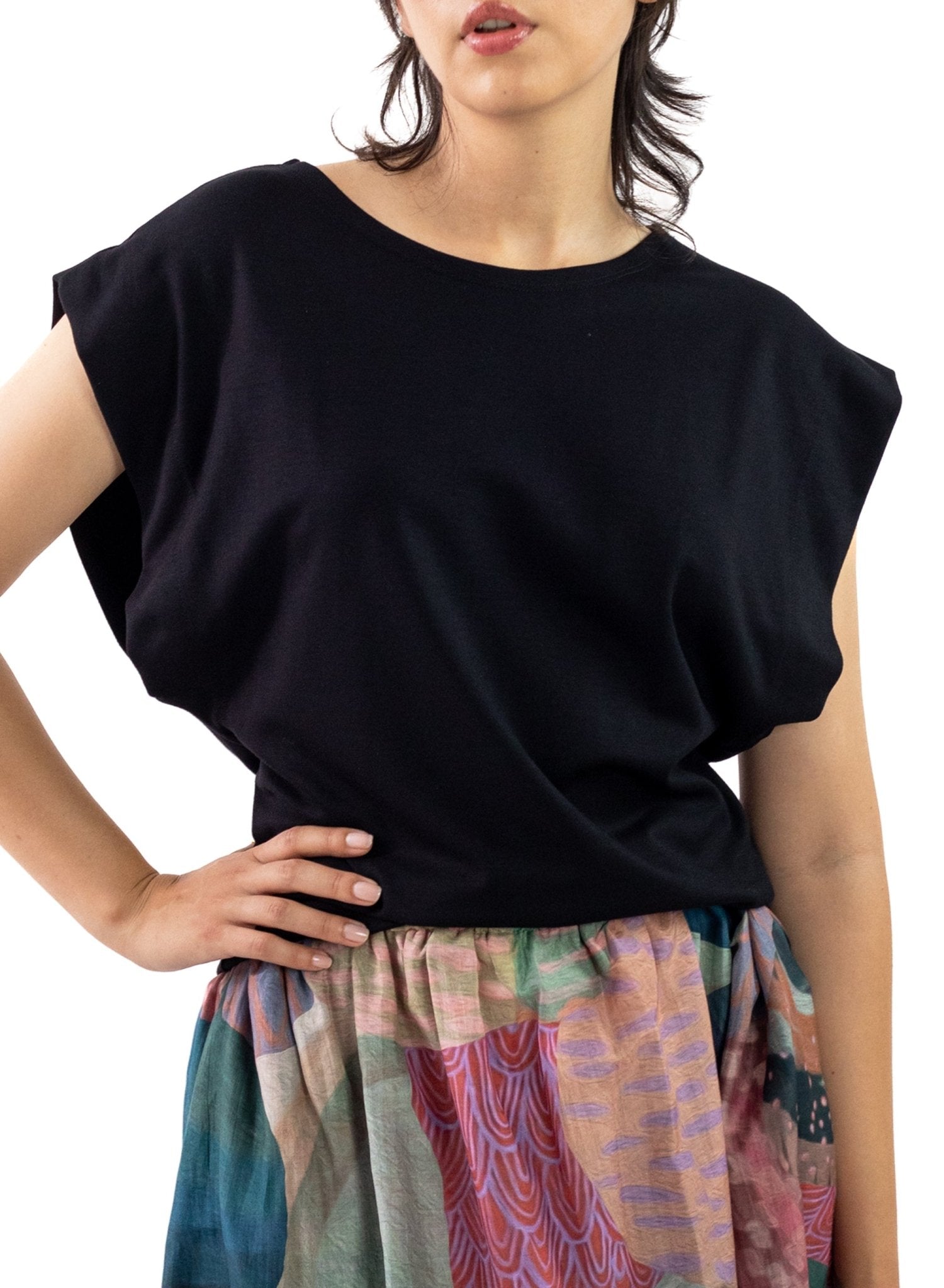 80's Top - Black - Meg