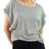 80's Top - Olive Stripe - Meg