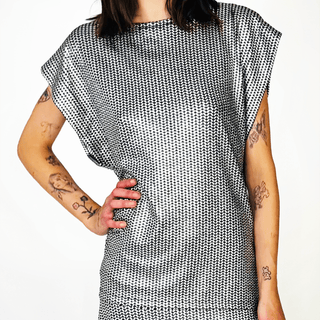 80's Top - Silver - Meg