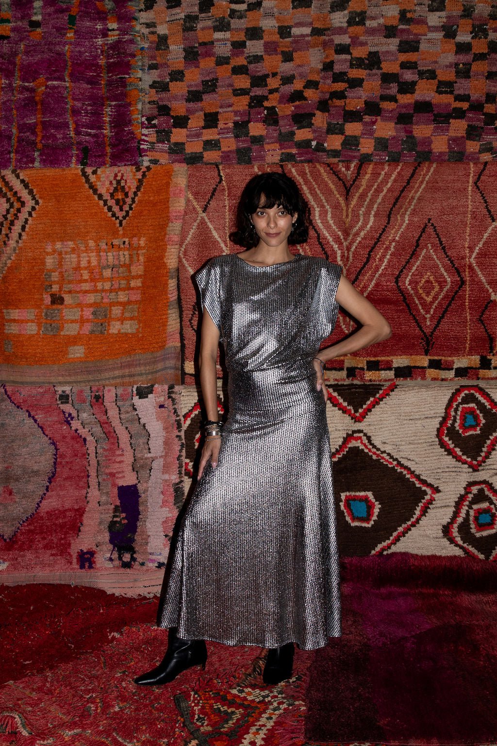 80's Top - Silver (Pre - Order) - Meg