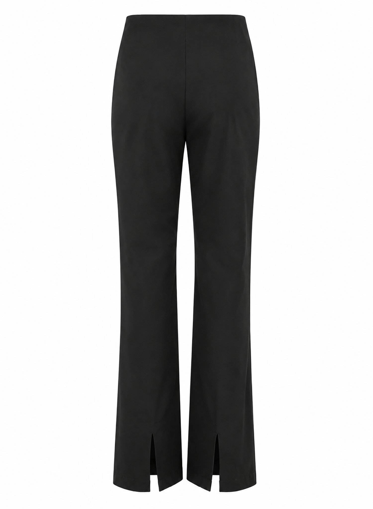 Back Slit Skinny Pant - Black (PRE-ORDER)