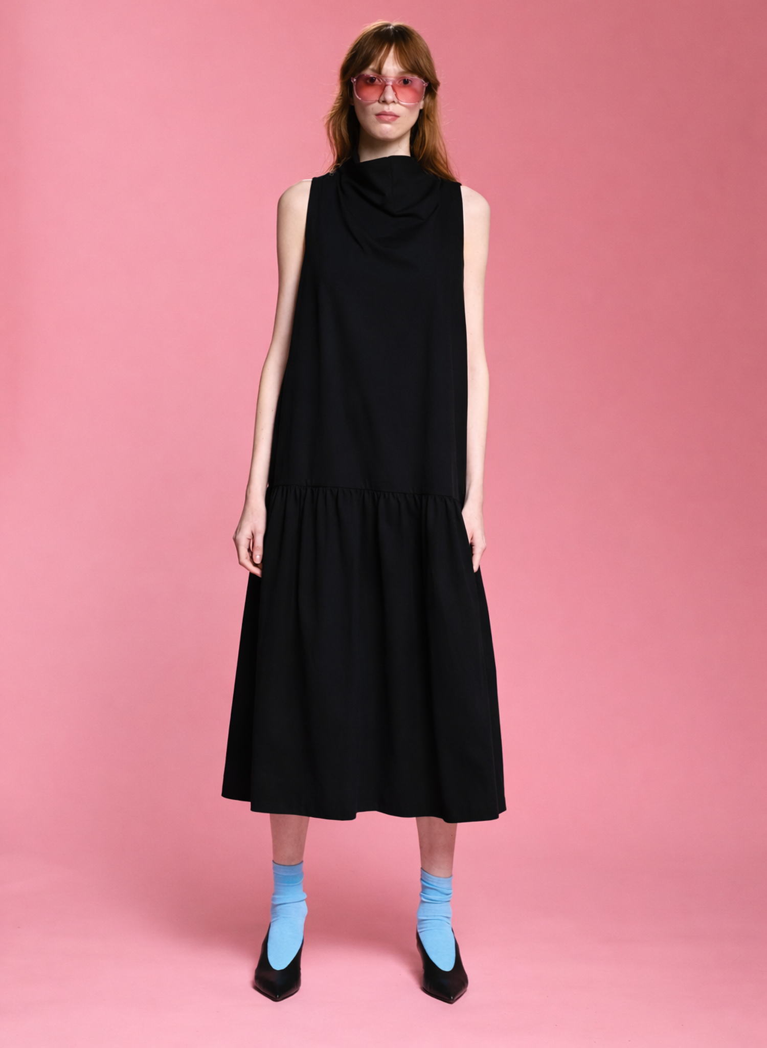 Bandana Dress - Black (PRE-ORDER)