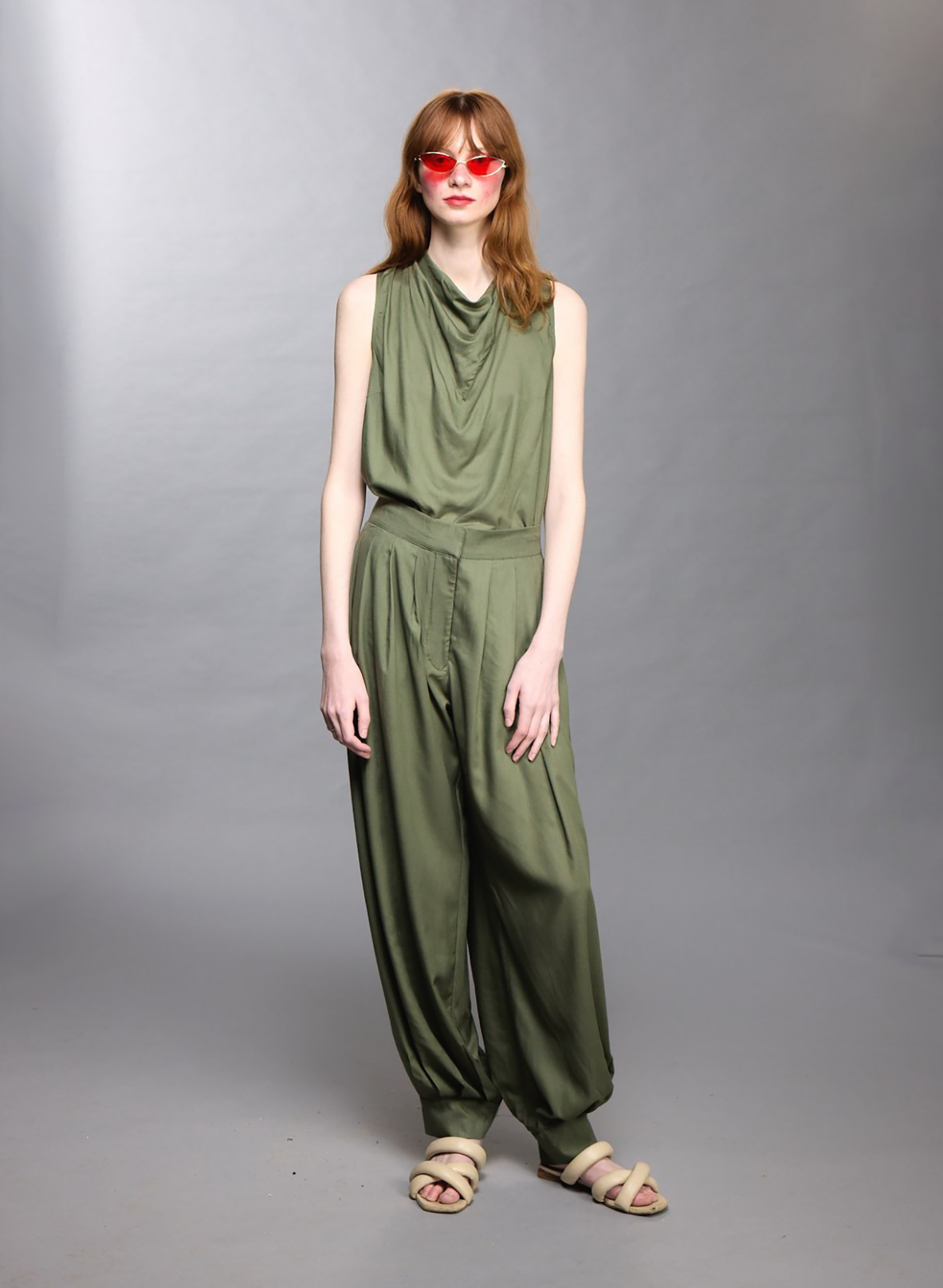 Bandana Top - Olive (PRE-ORDER)