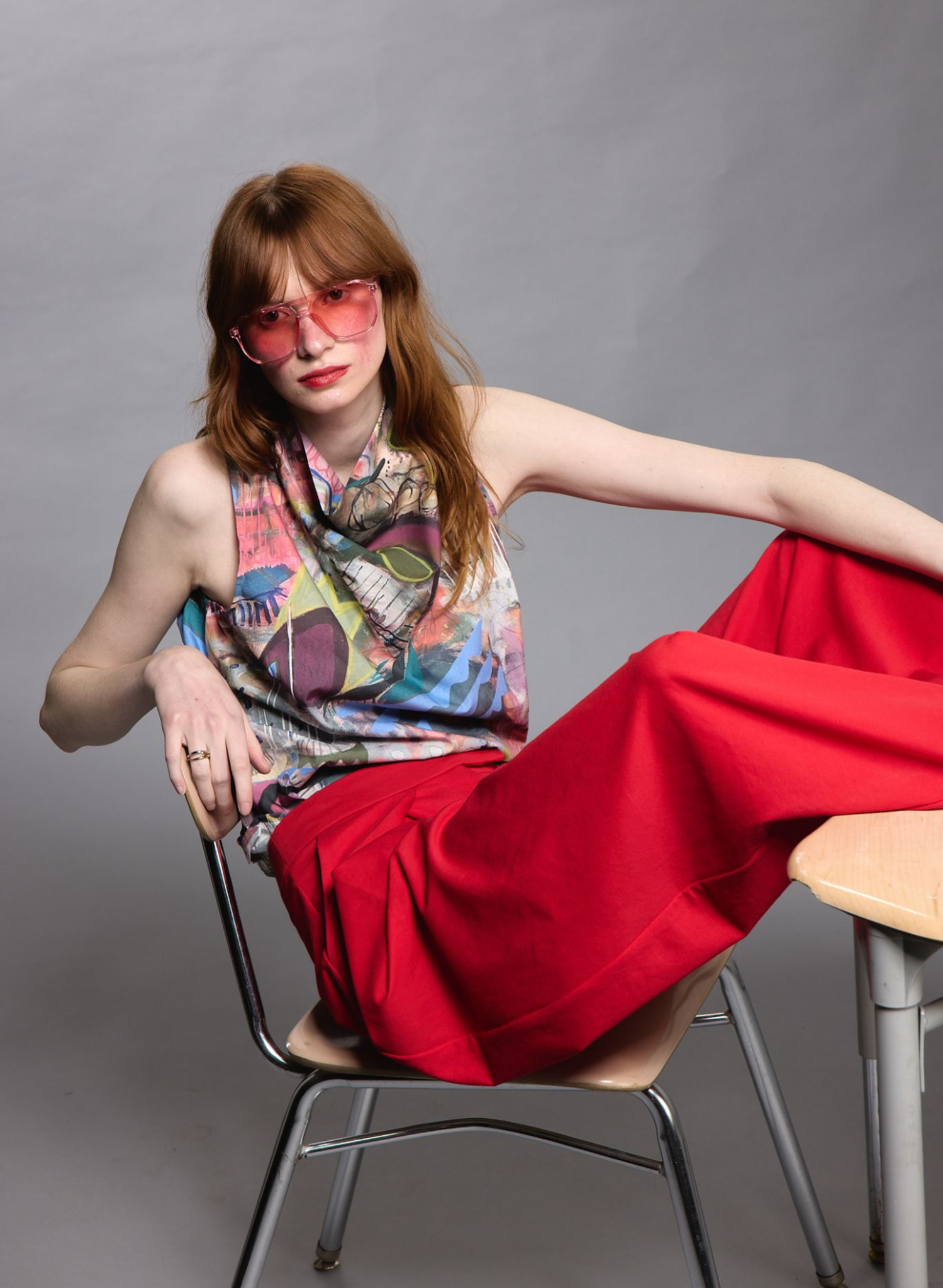 Bandana Top - Fight Like a Girl Print (PRE-ORDER)