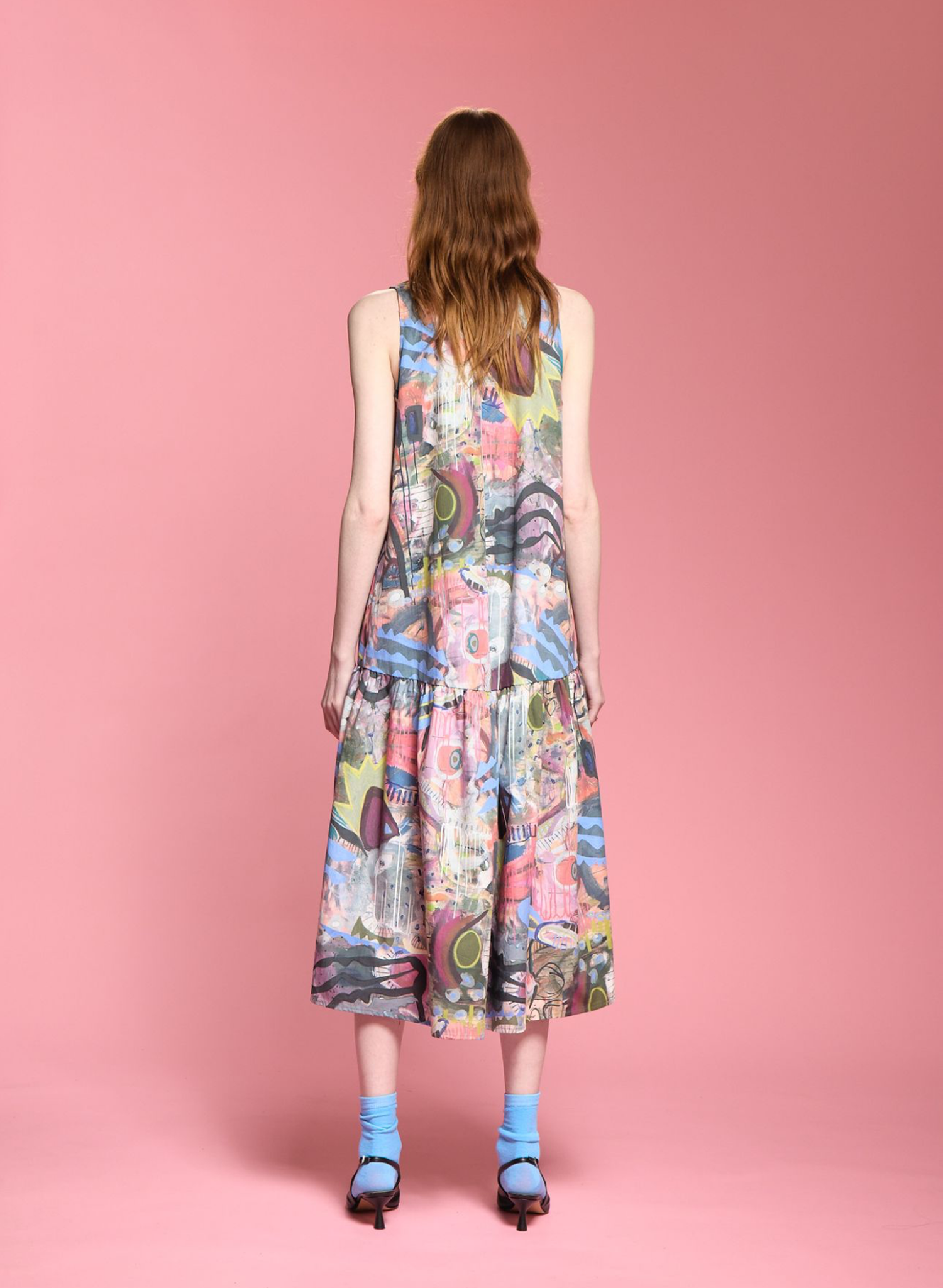 Bandana Dress - Fight Like a Girl Print (PRE-ORDER)