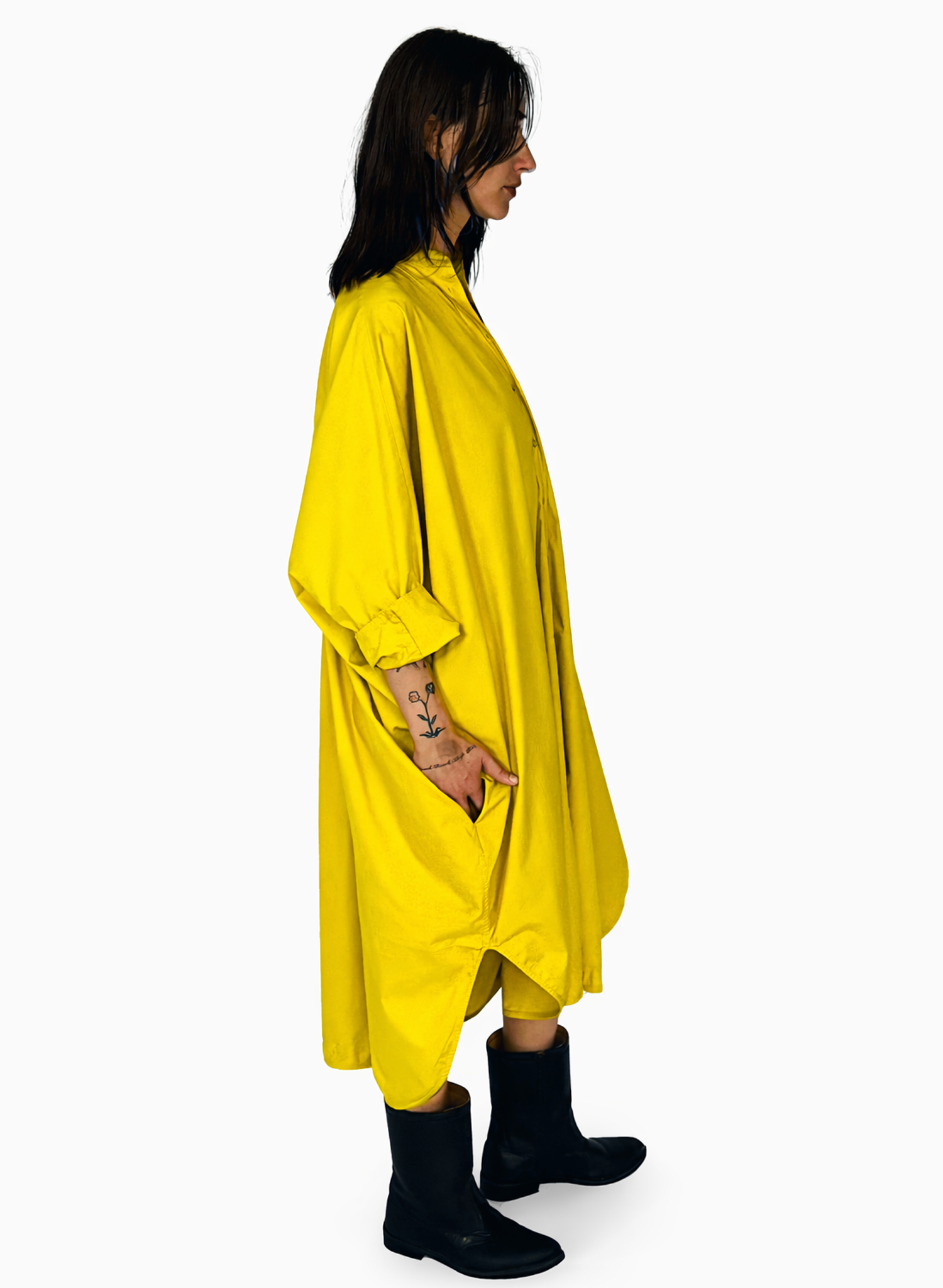 Biggie Dress - Chartreuse