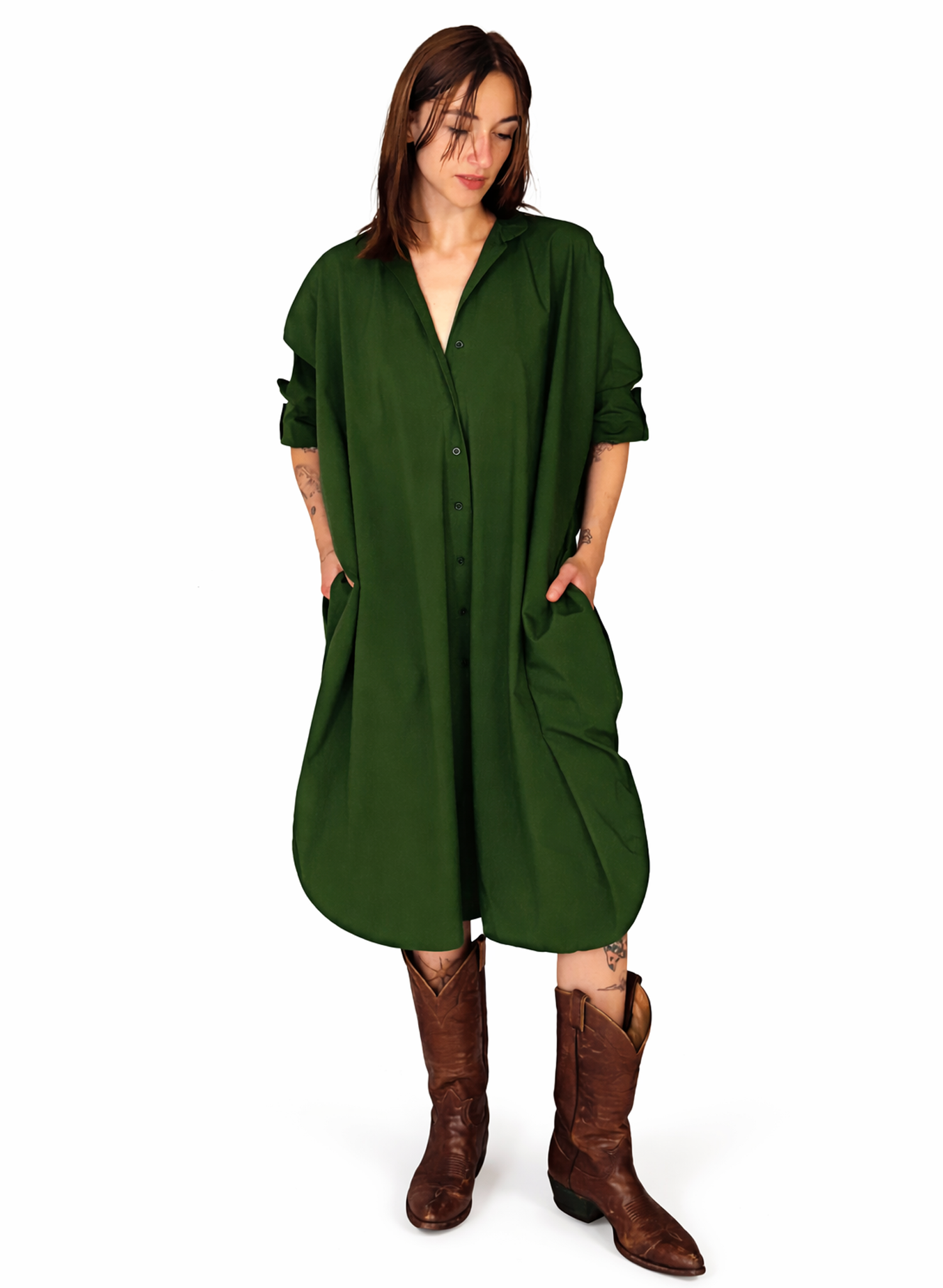 Biggie Dress - Army