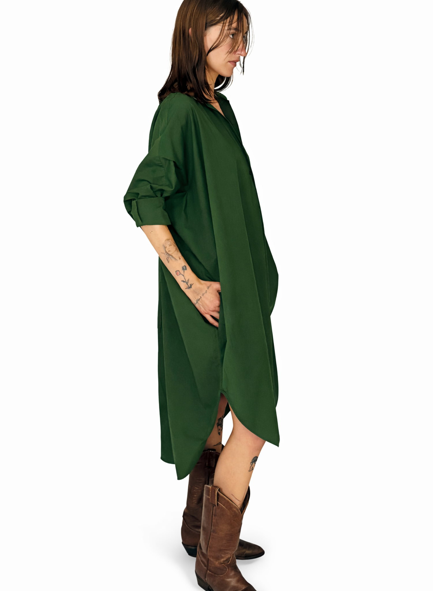 Biggie Dress - Army