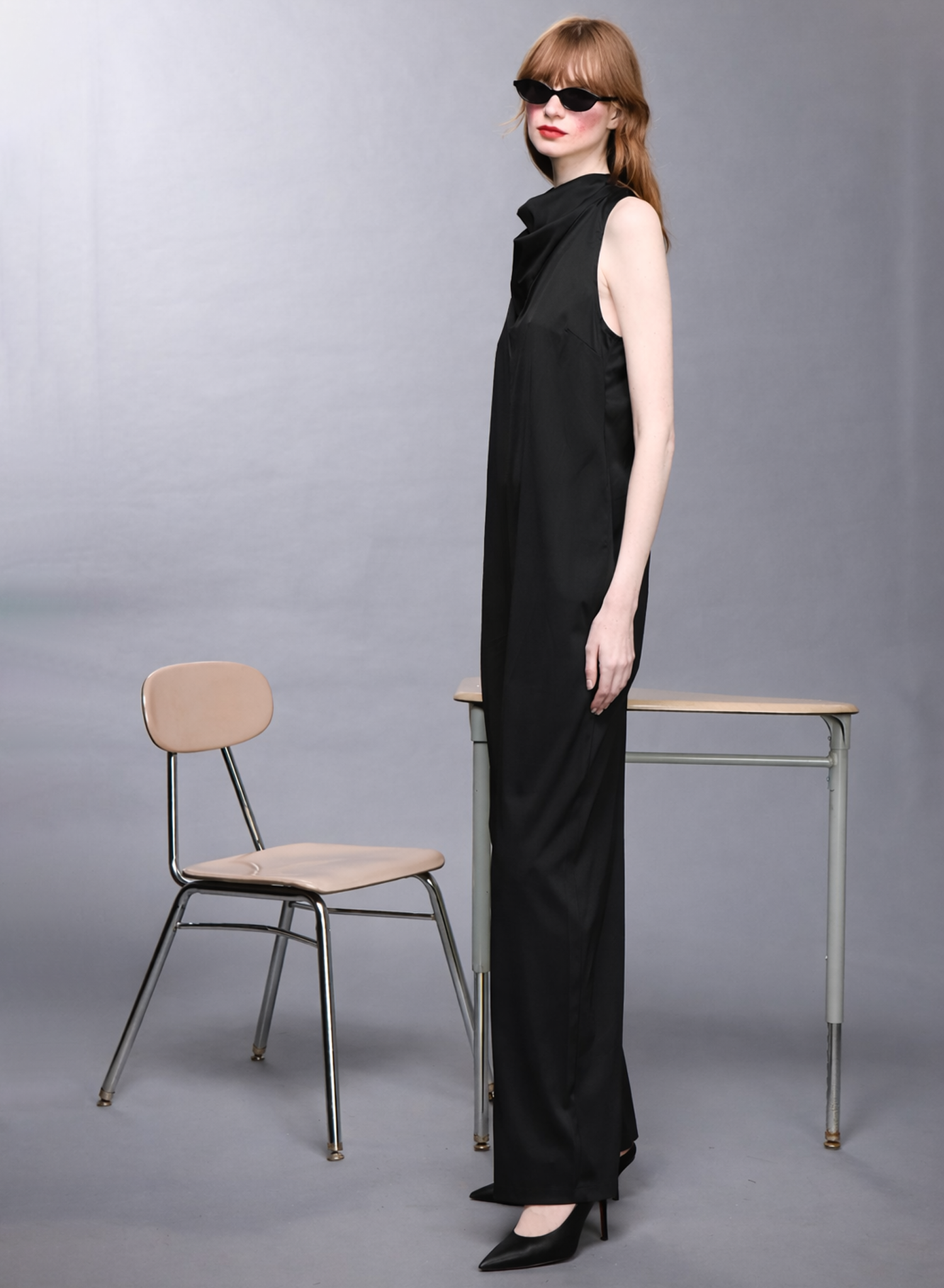 Bandana Jumpsuit - Black (PRE-ORDER)