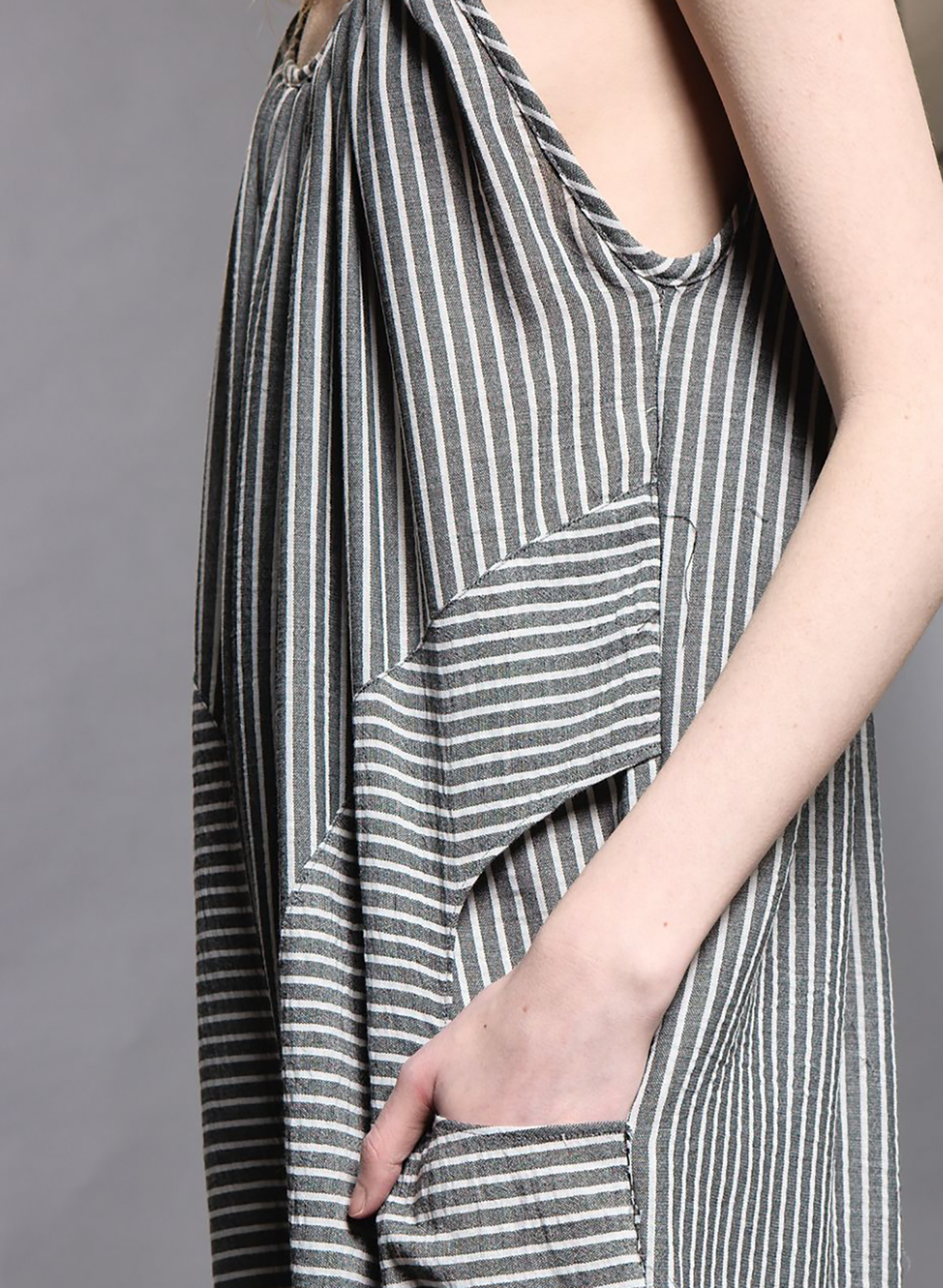 Bloomer Jumpsuit - Black Stripe (PRE-ORDER)