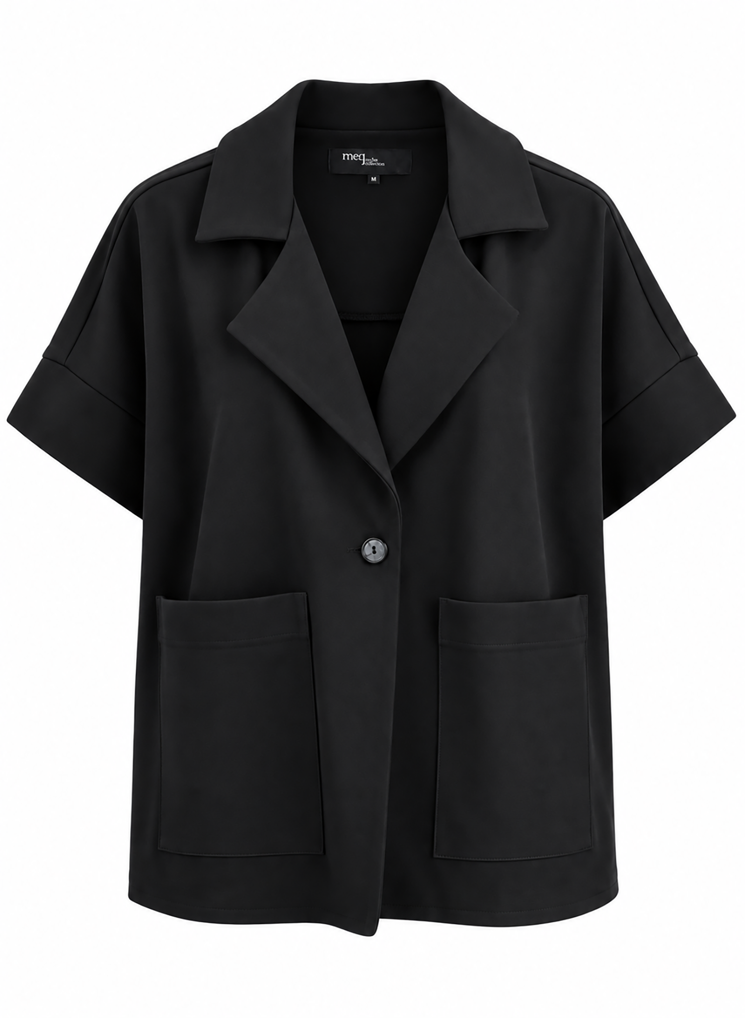Boyfriend Jacket - Black - Meg