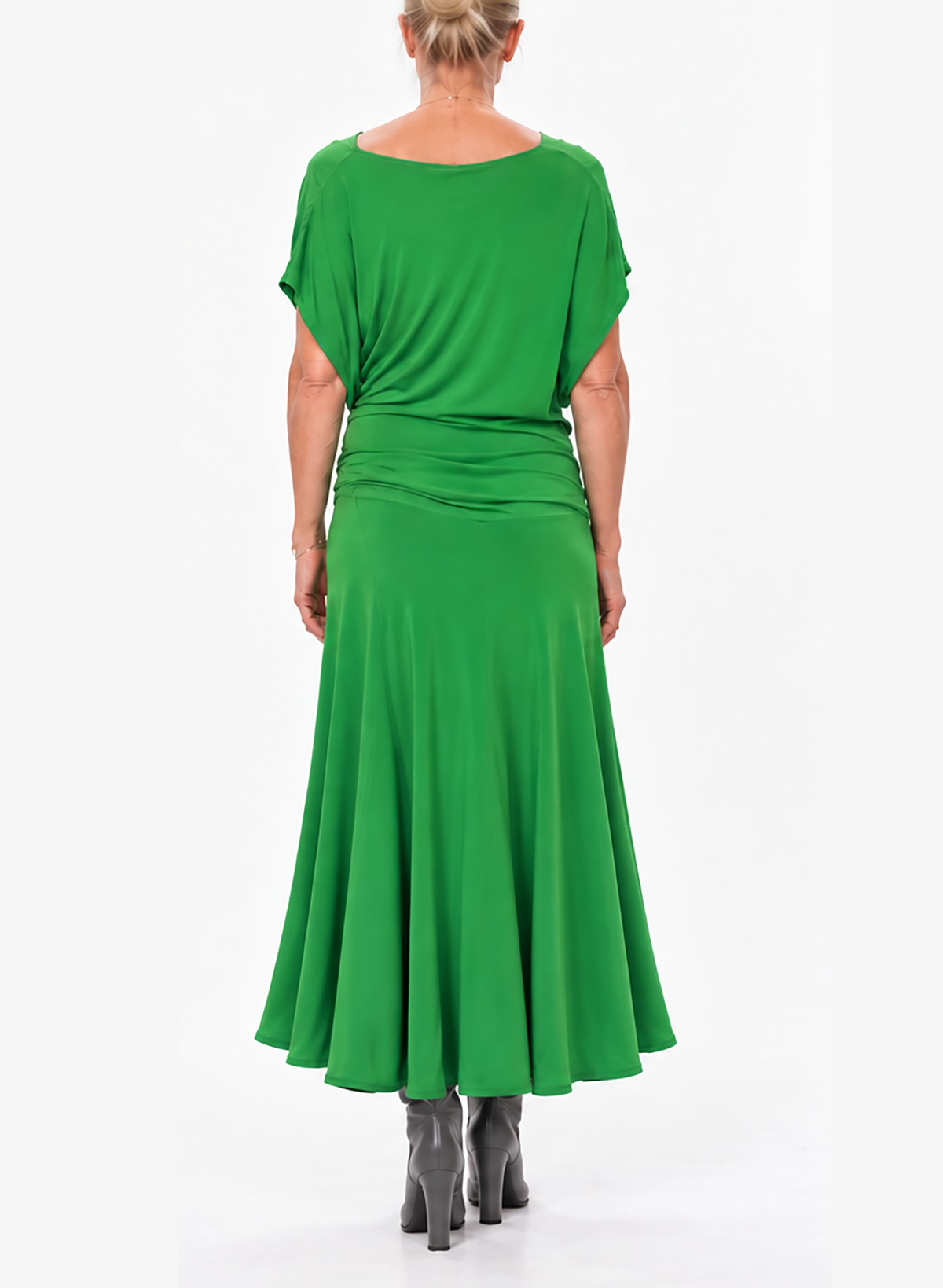 Captain's Cowl Top - Green - Meg