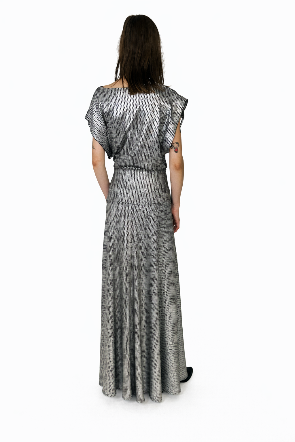 Circle Skirt - Silver