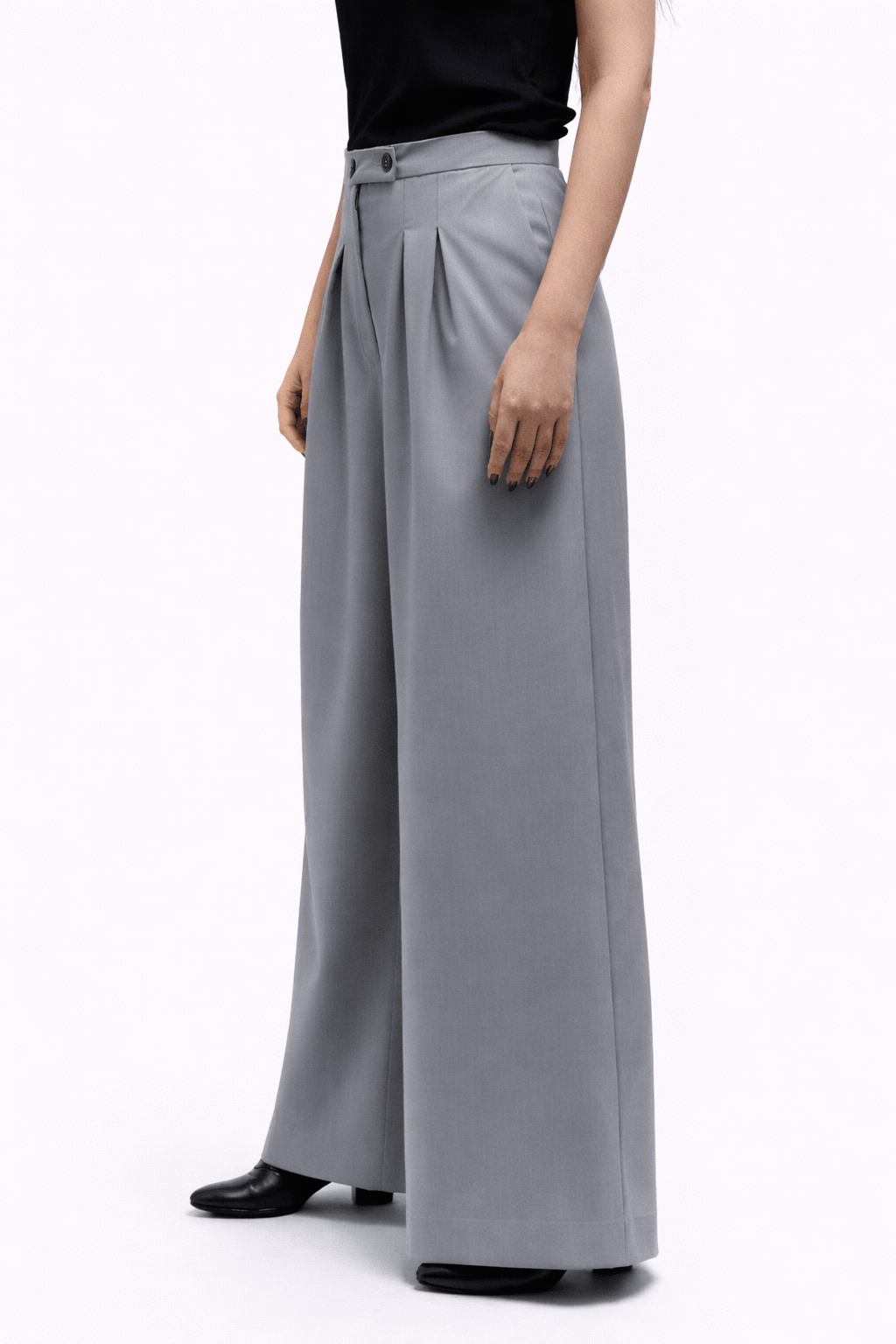 Atlas Slouchy Trouser - Grey