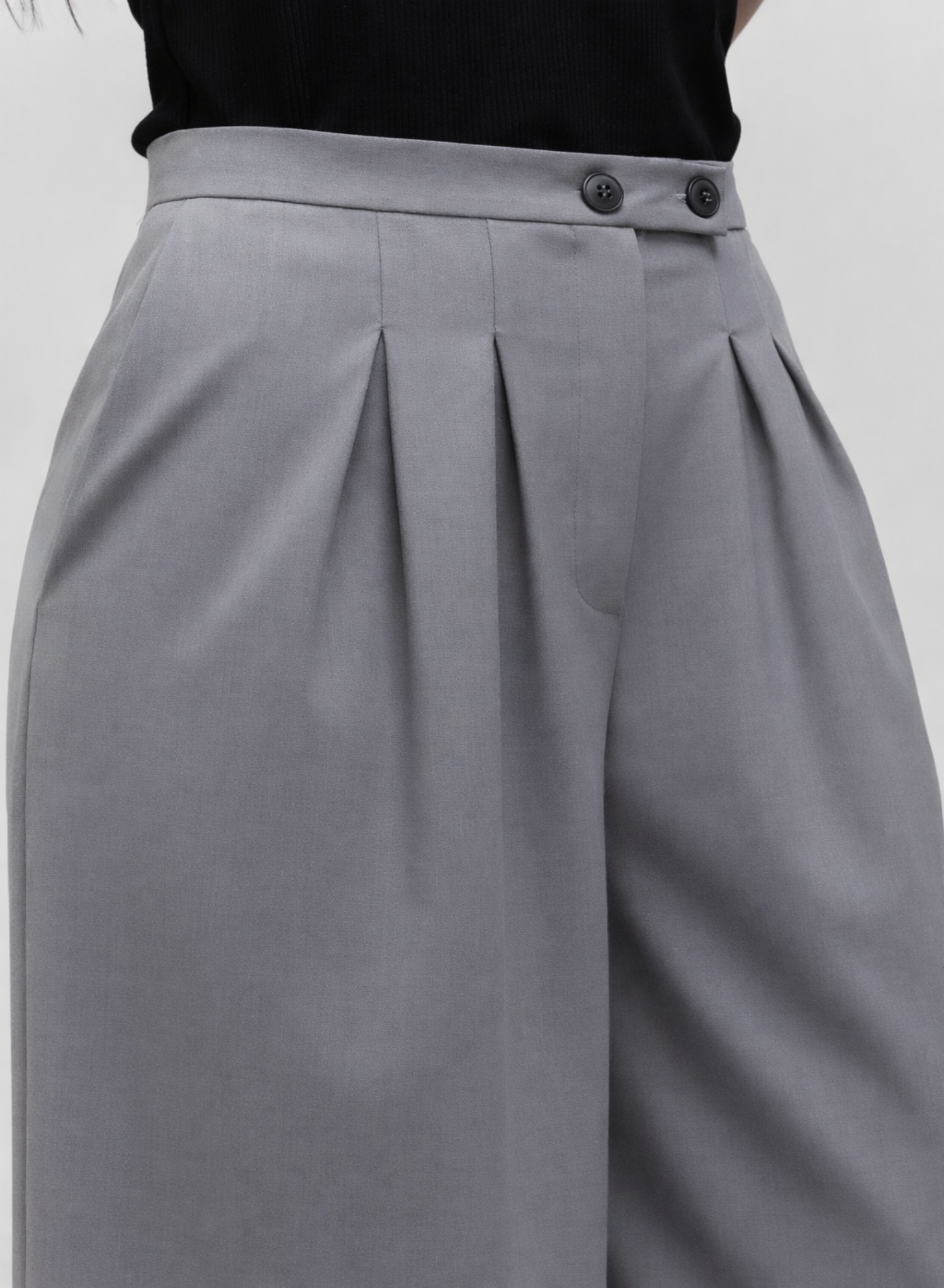 Atlas Slouchy Trouser - Grey