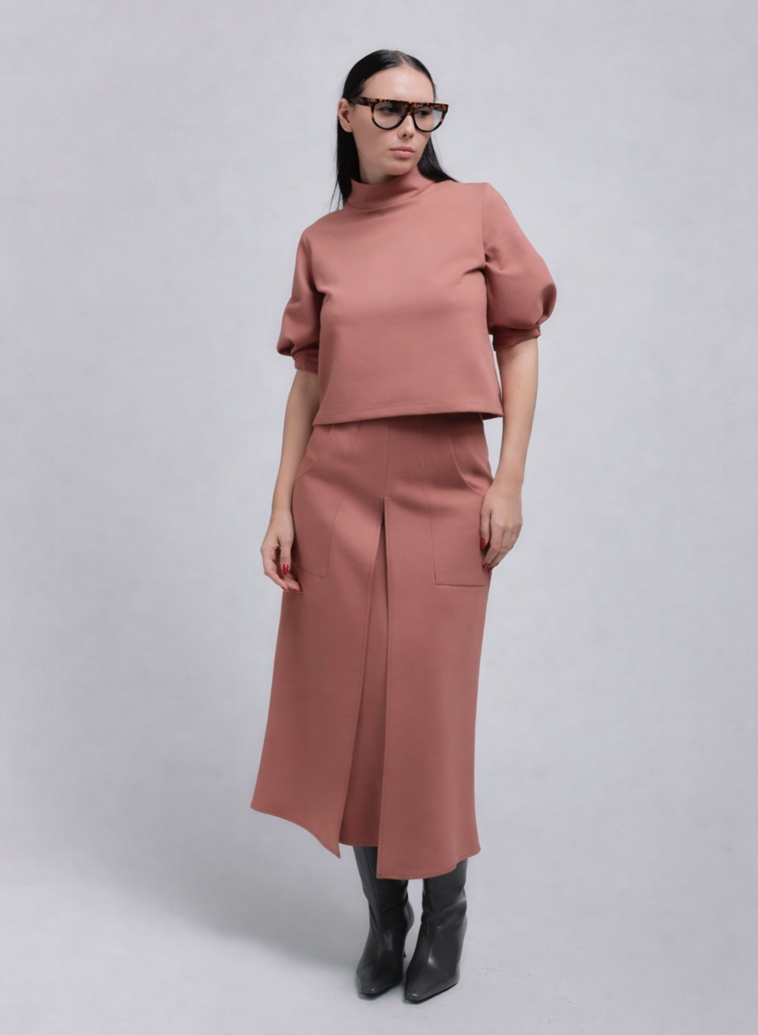 Lunes Skirt - Desert Rose