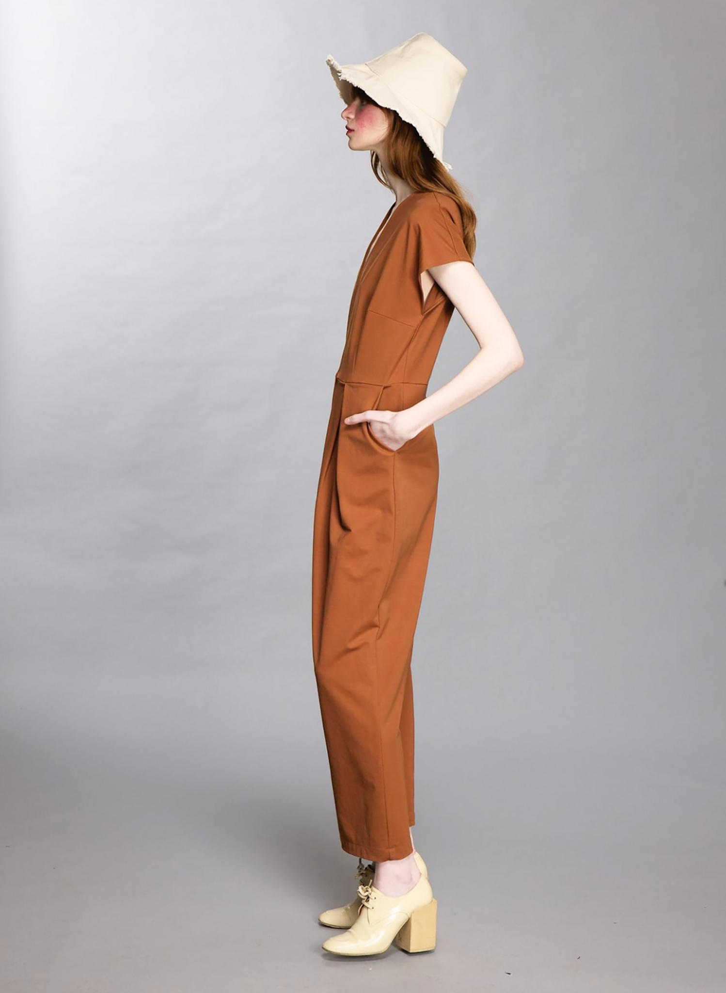 Chloe Jumpsuit - Rust (PRE-ORDER)