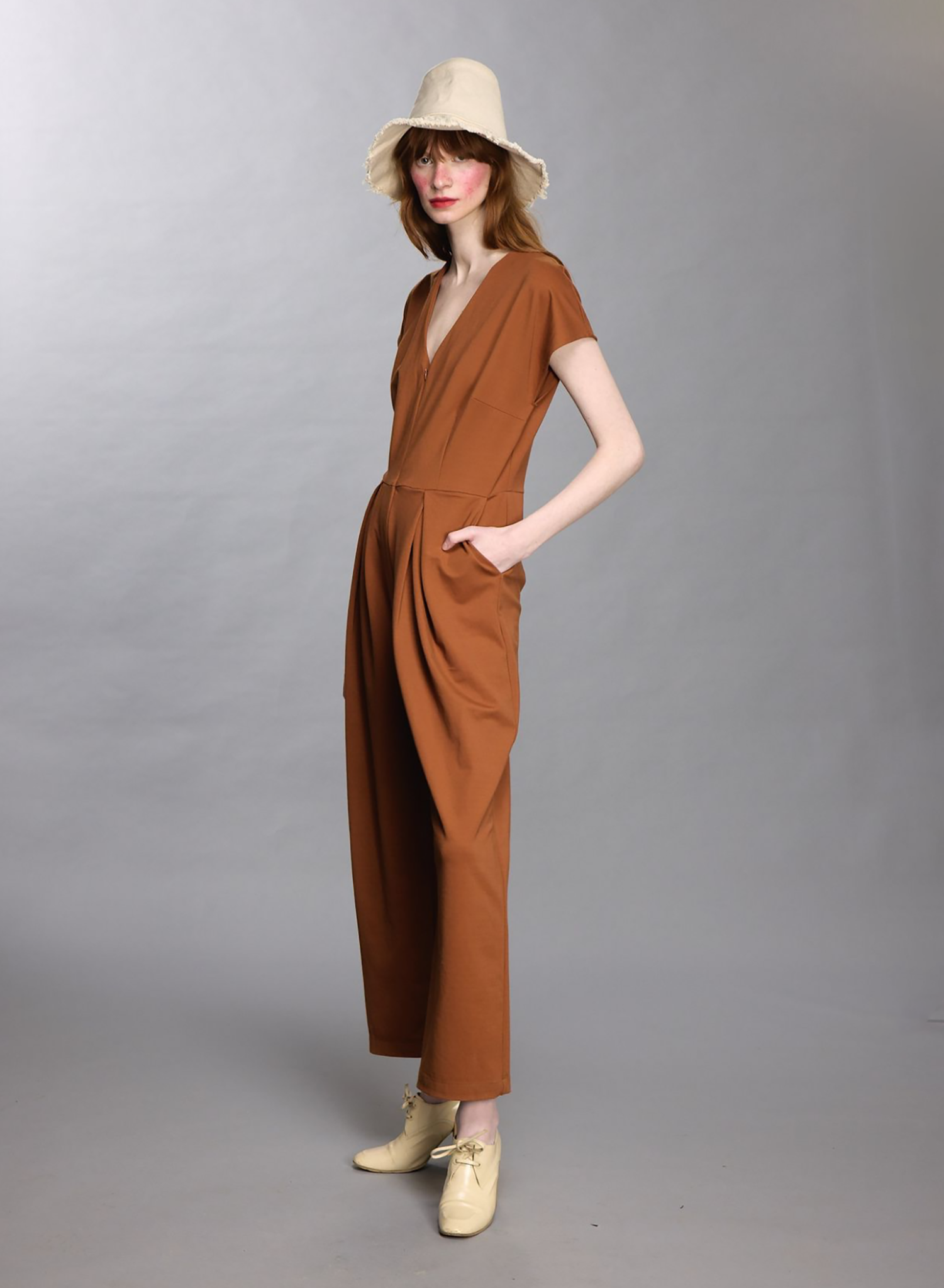 Chloe Jumpsuit - Rust (PRE-ORDER)