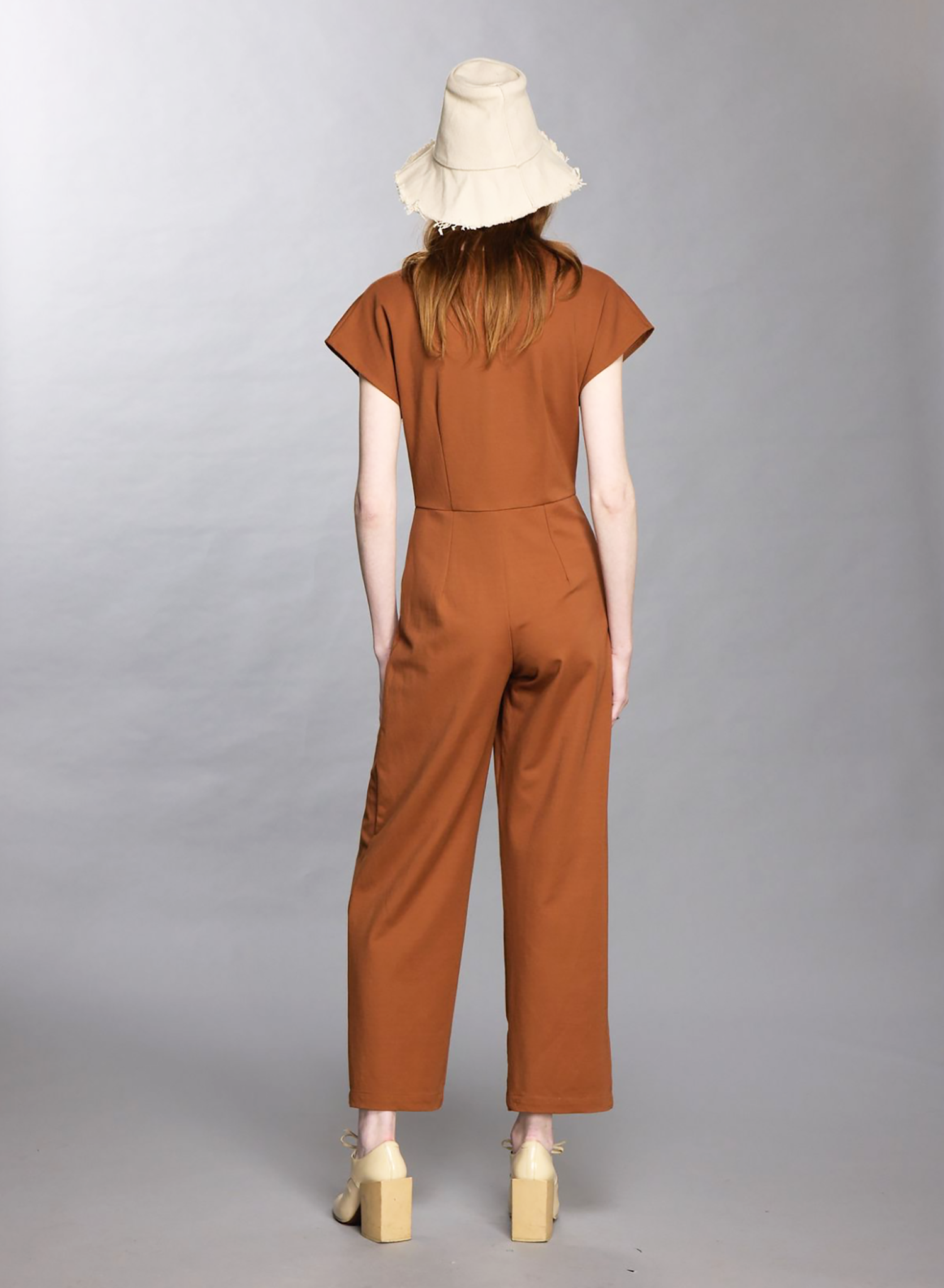 Chloe Jumpsuit - Rust (PRE-ORDER)