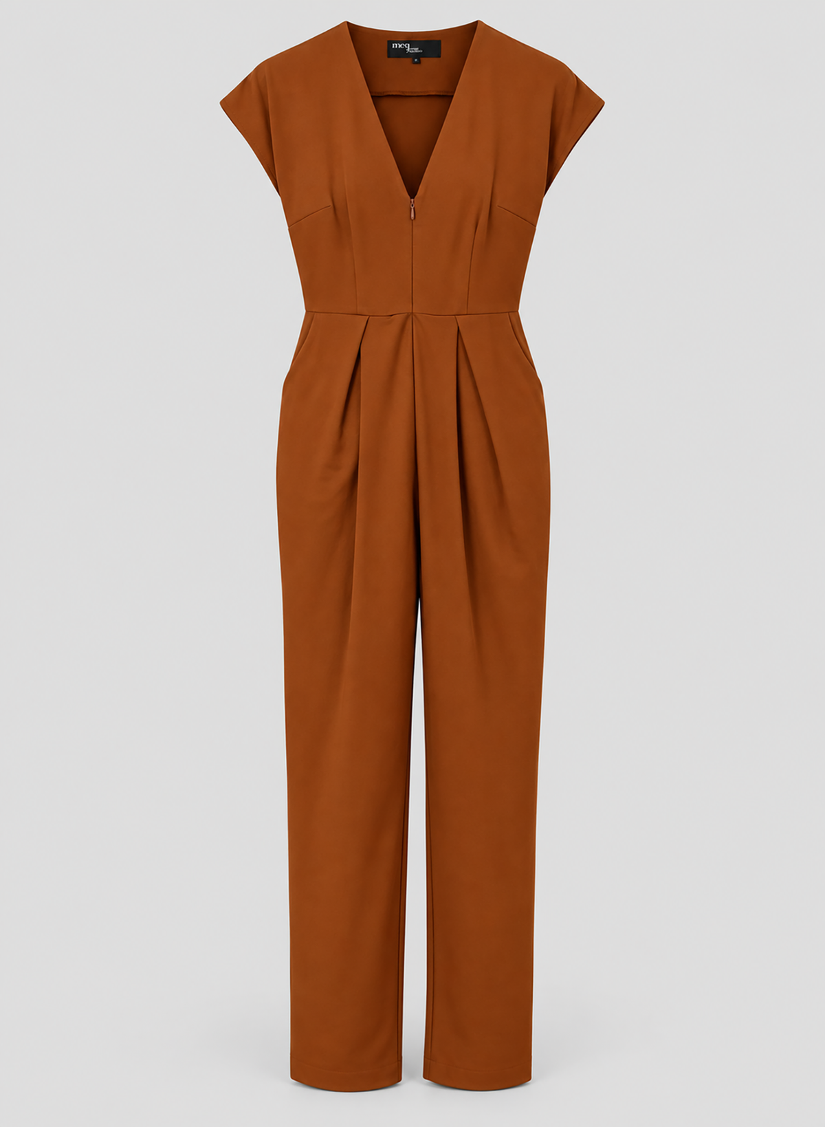Chloe Jumpsuit - Rust - Meg