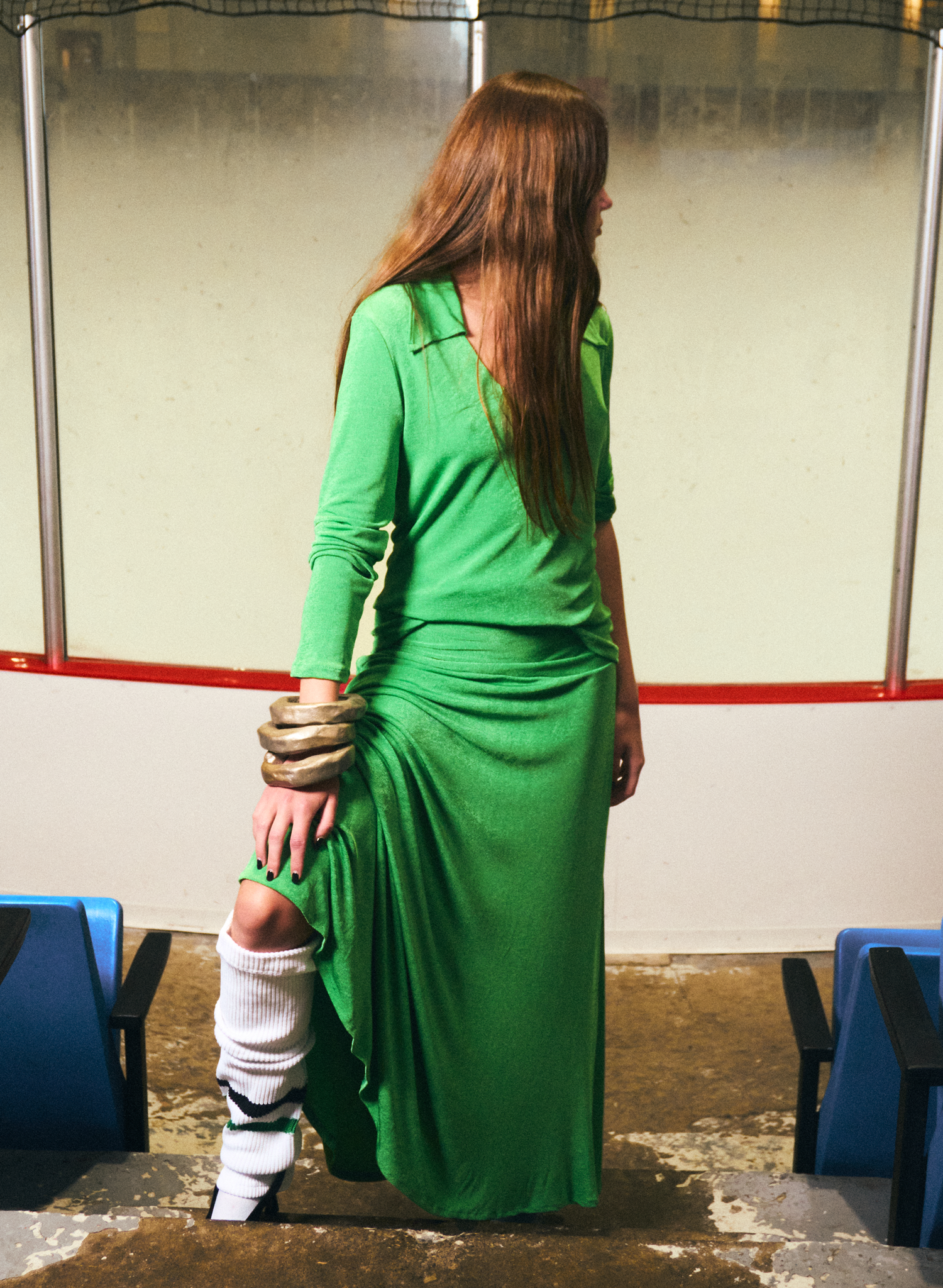 Captain Circle Skirt - Green (PRE-ORDER)