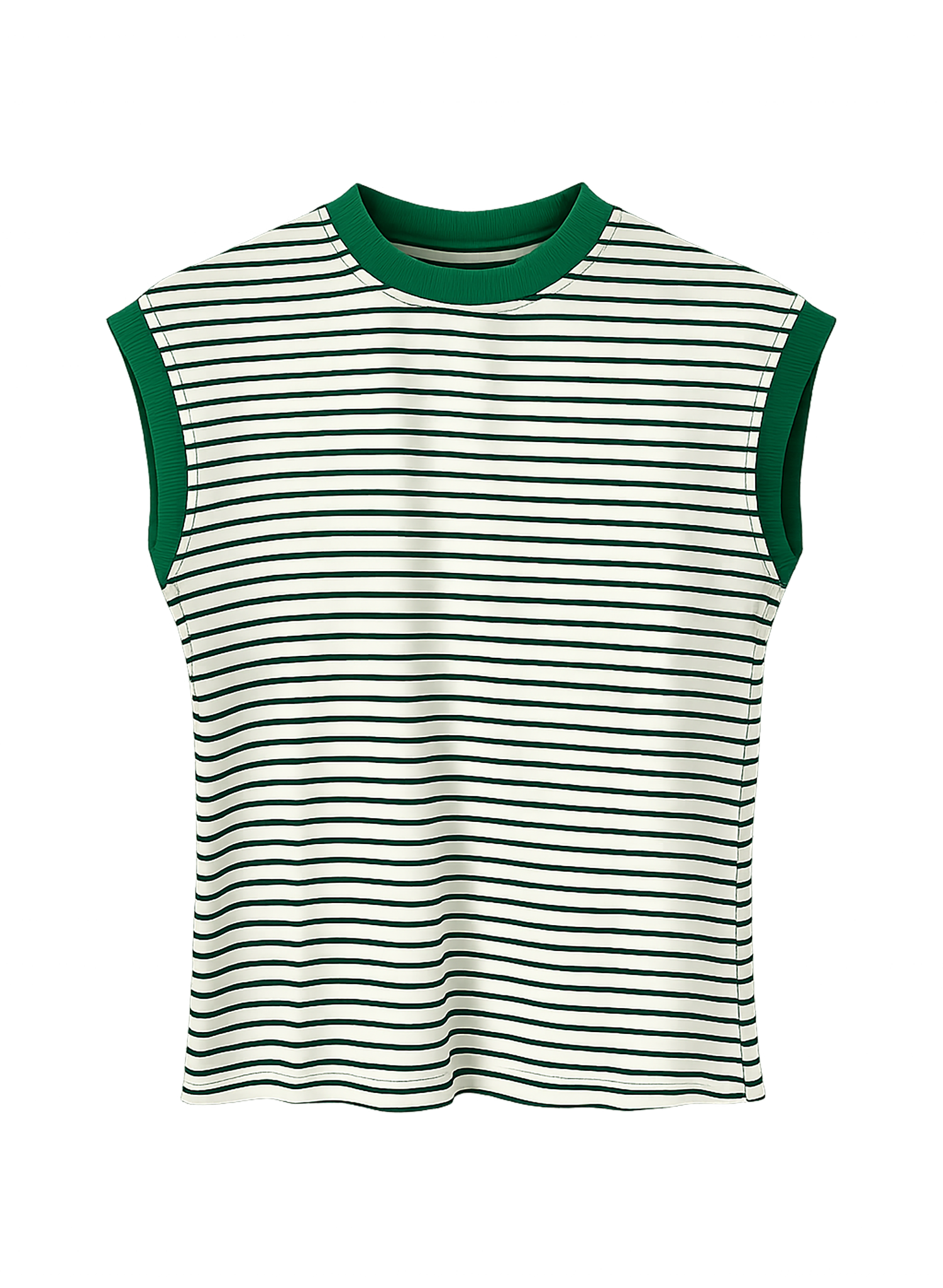 Striped Tee - Kelly Green - Meg