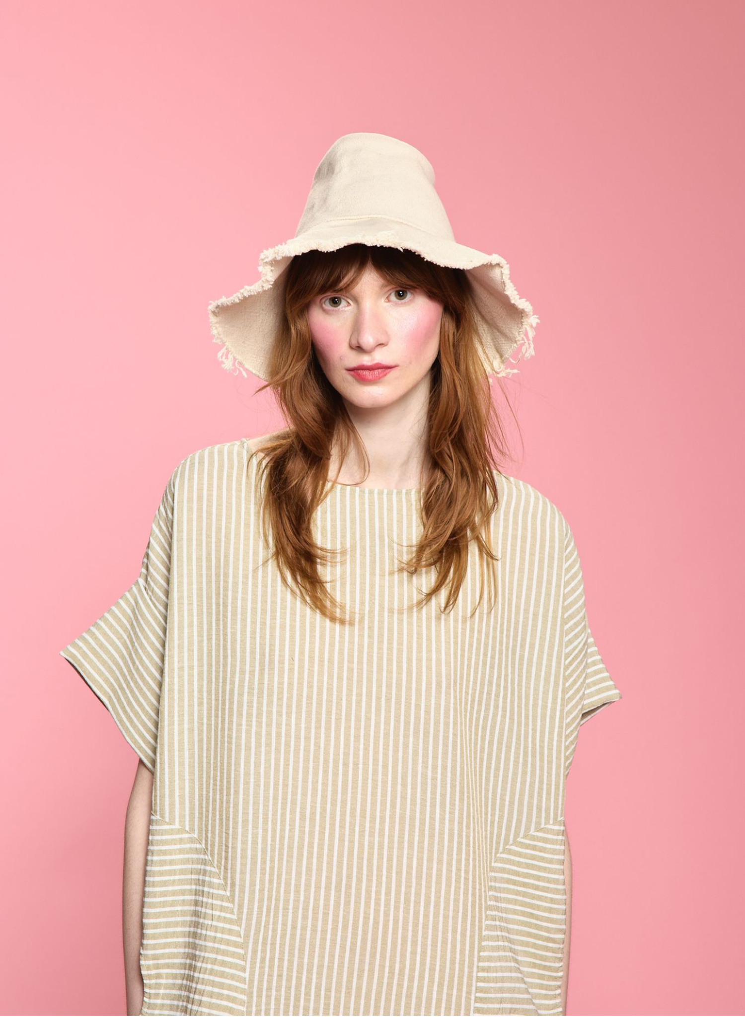 Heidi Dress - Green Stripe (PRE-ORDER)