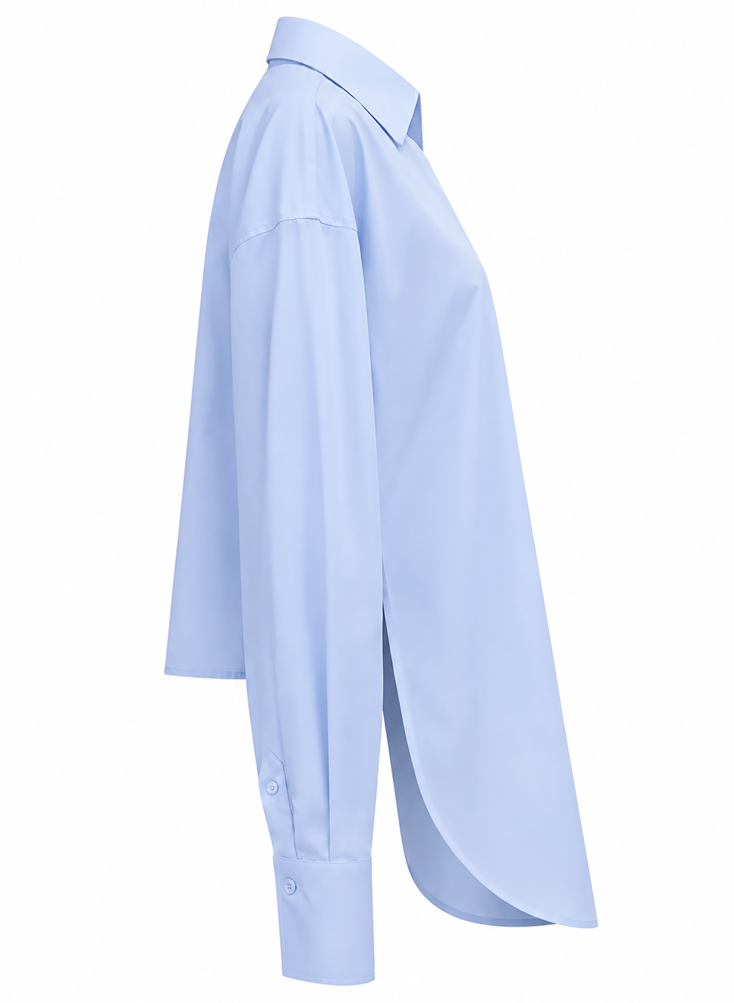Hi-Low Shirt - Light Blue (PRE-ORDER) - Meg