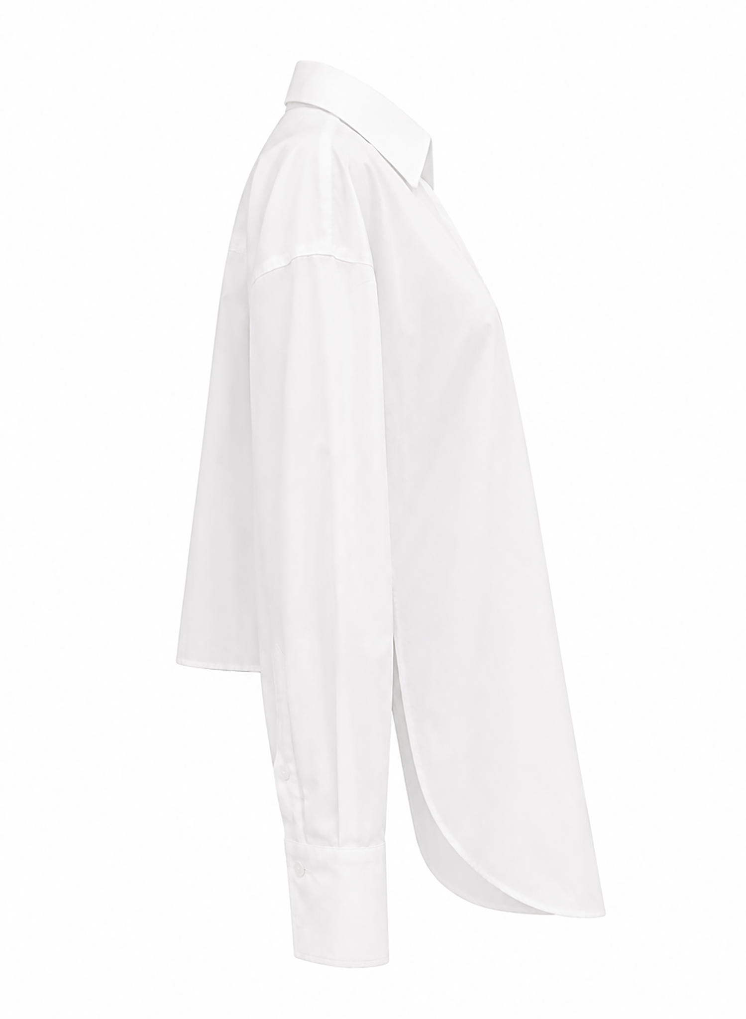 Hi-Low Shirt - White (PRE-ORDER)