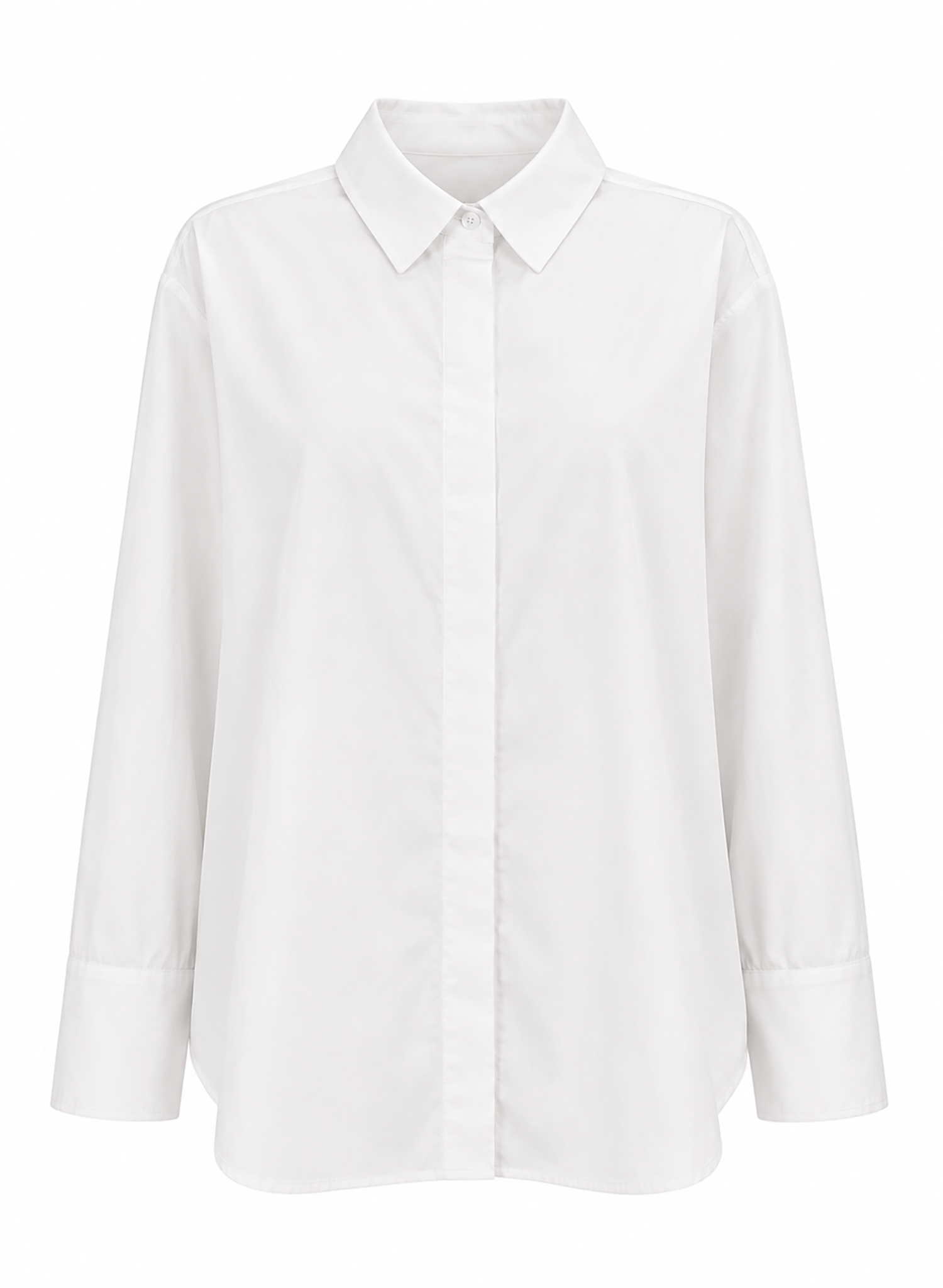 Hi-Low Shirt - White (PRE-ORDER)