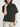 Flowy Neck Vest - Black