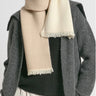 Narrow Reversible Scarf - Double-faced scarf 