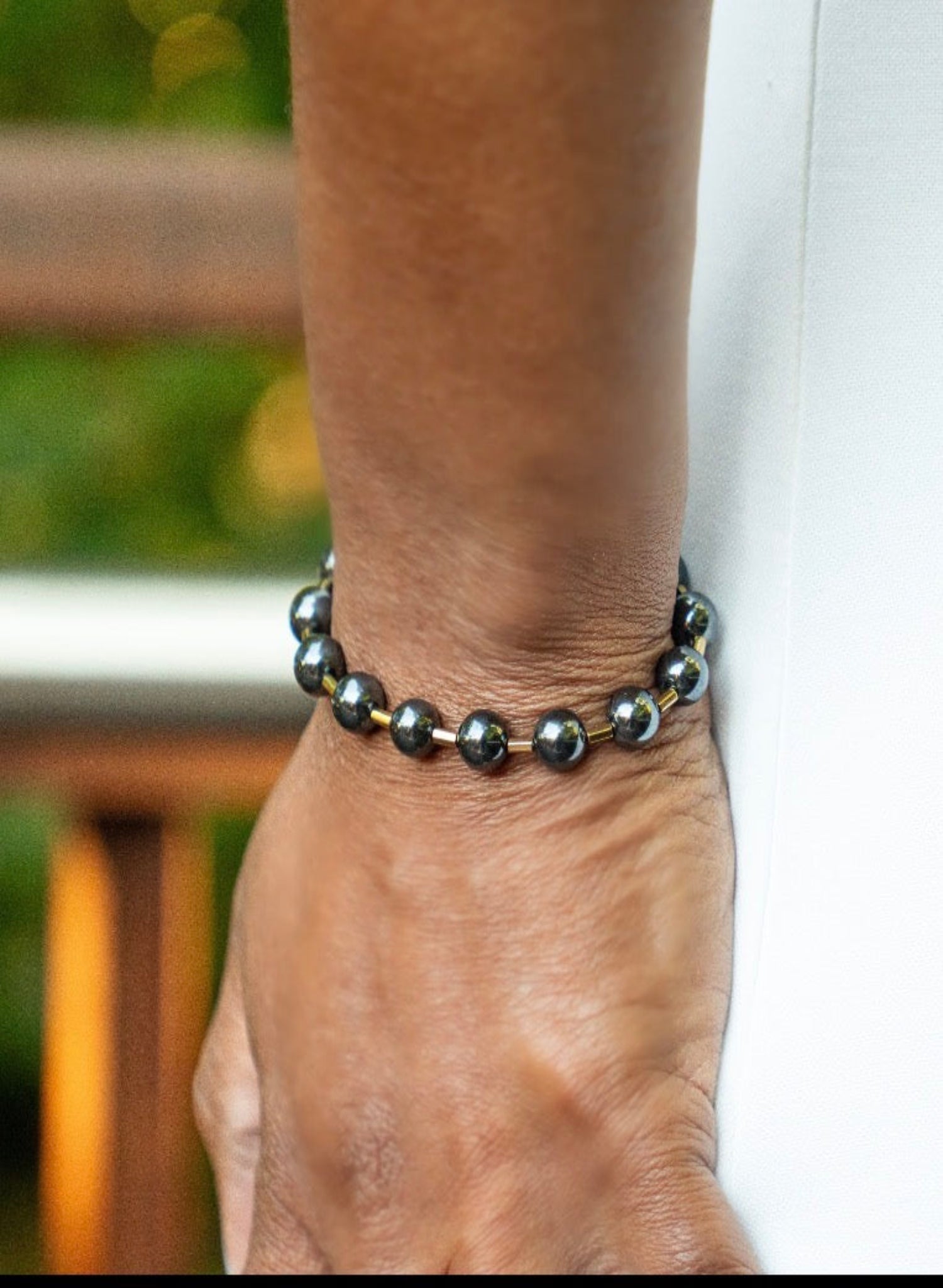 MONOXIDE - Kira Hematite Bracelet