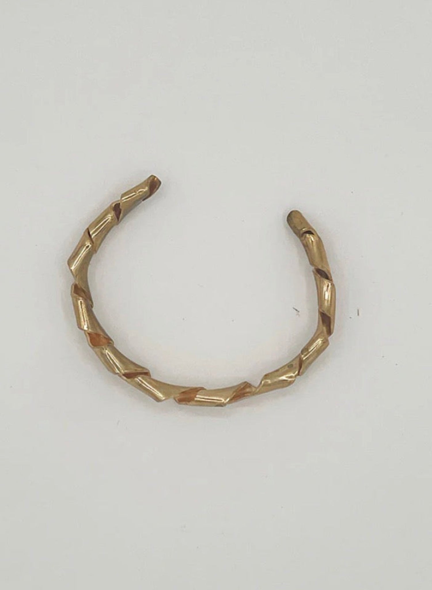 Line & Label - Kallos Cuff - Brass