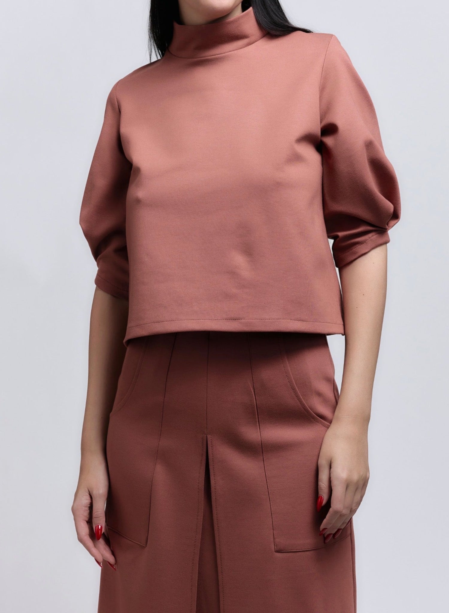 Lunes Top - Desert Rose