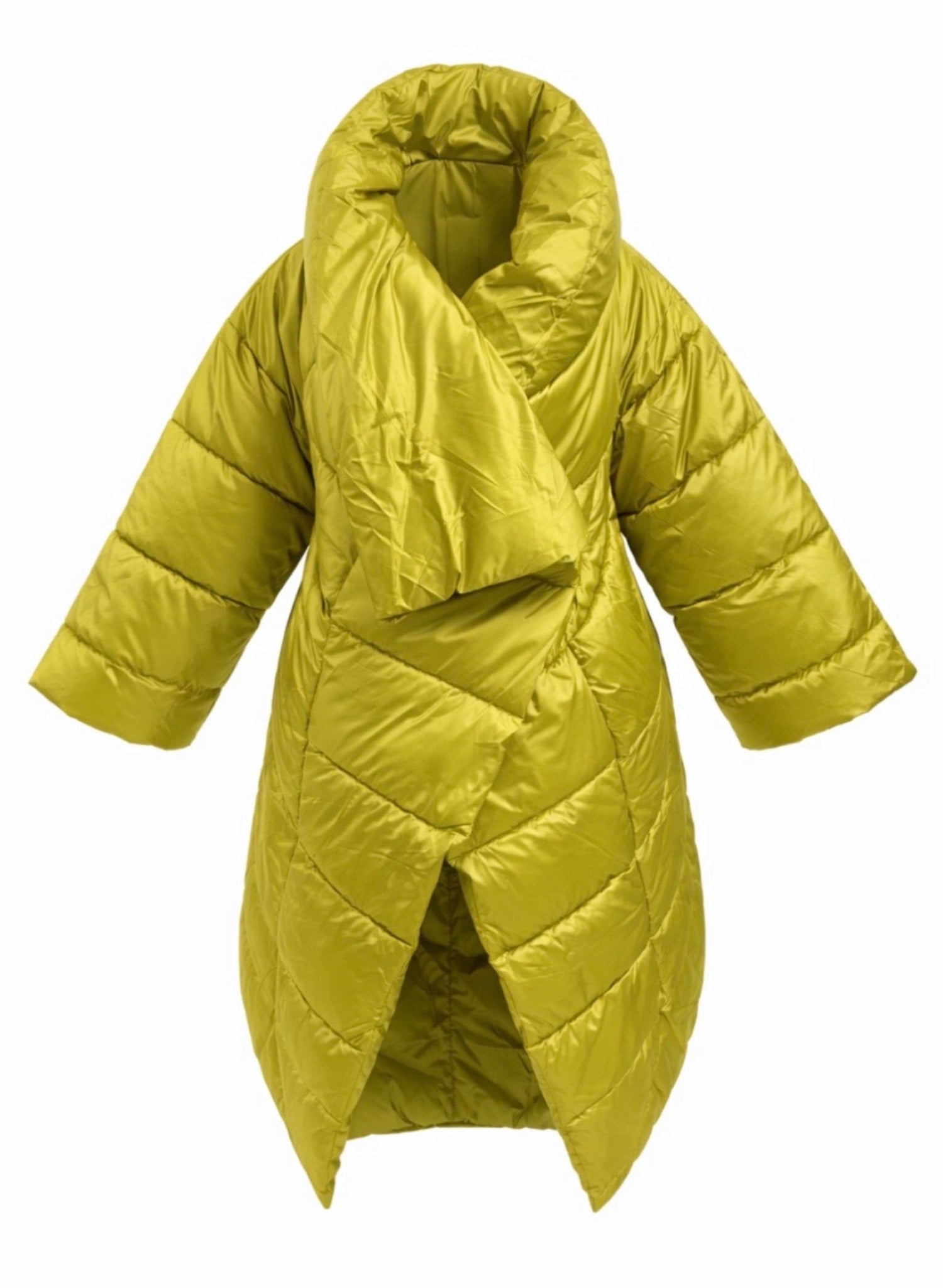 Puffer Coat - Chartreuse