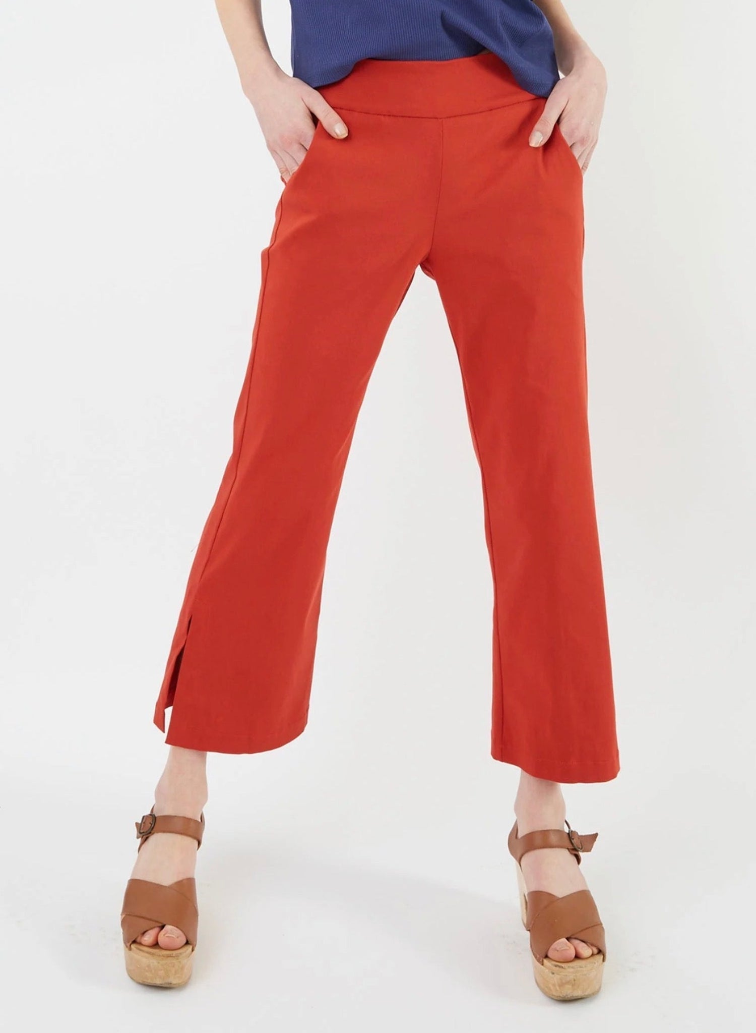 Big Slit Pant - Paprika