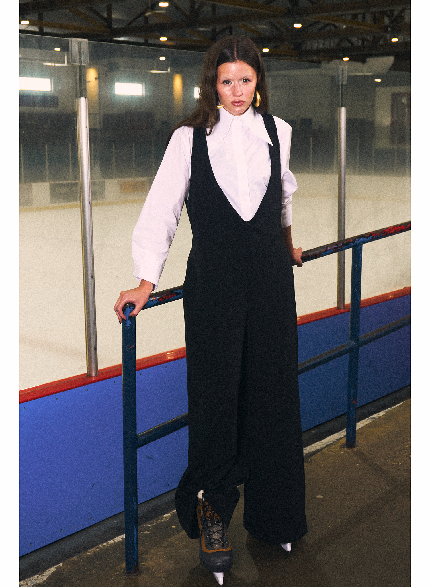 At the Rink Jumpsuit - Black (PRE-ORDER)