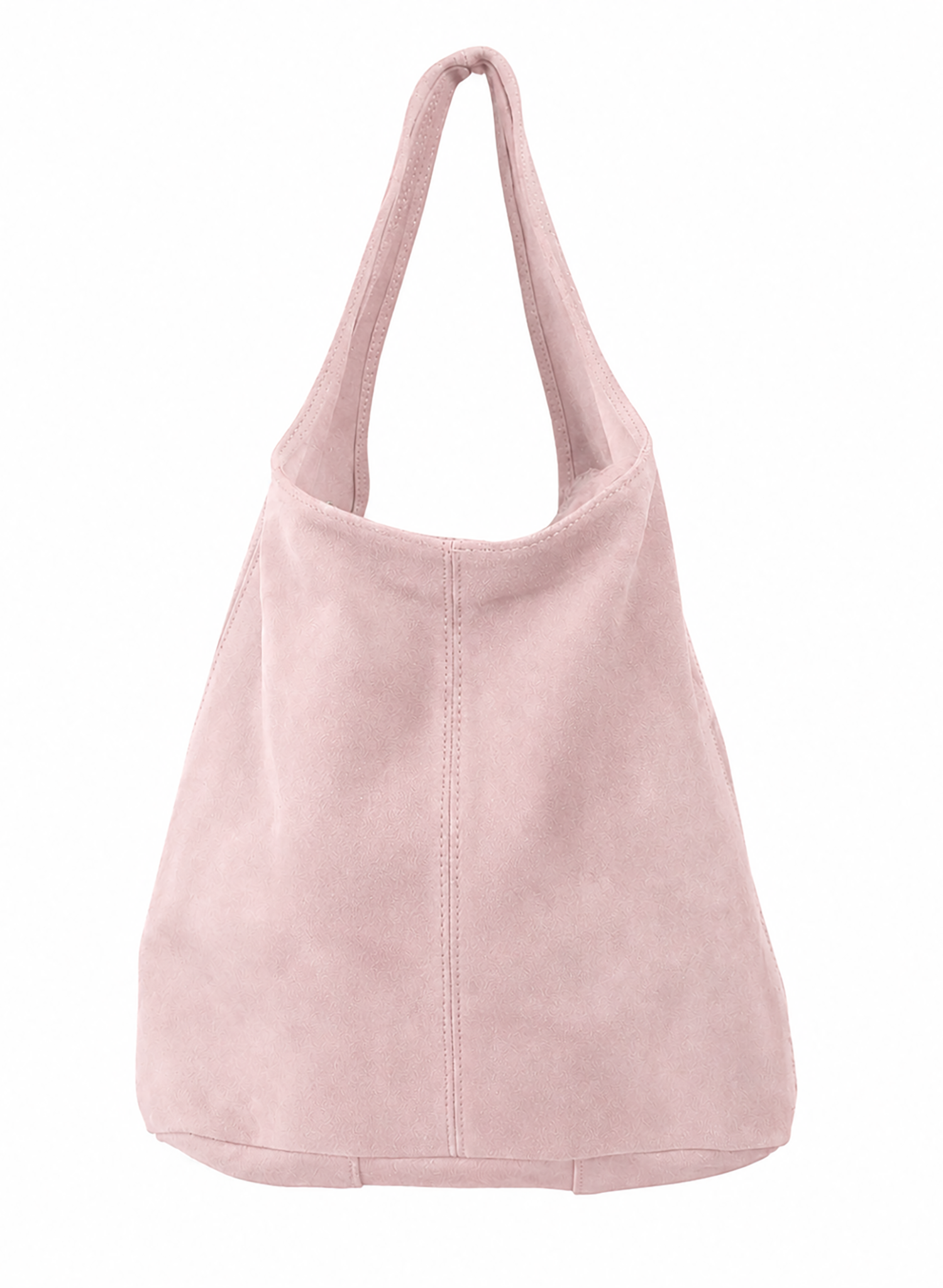 Katerina NYC - Suede Boho Bag - Blush