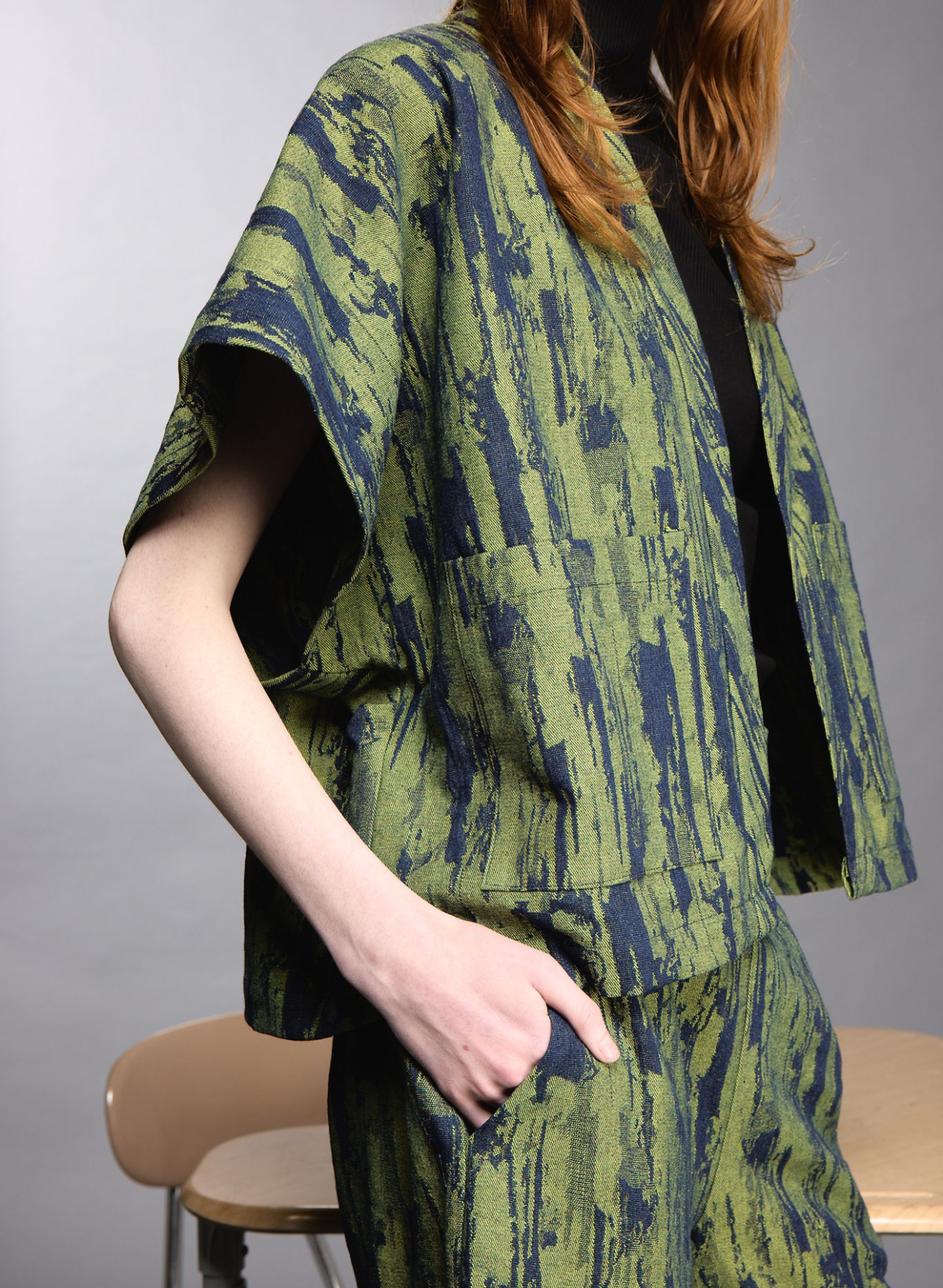 Kimono Jacket - Green (PRE-ORDER)