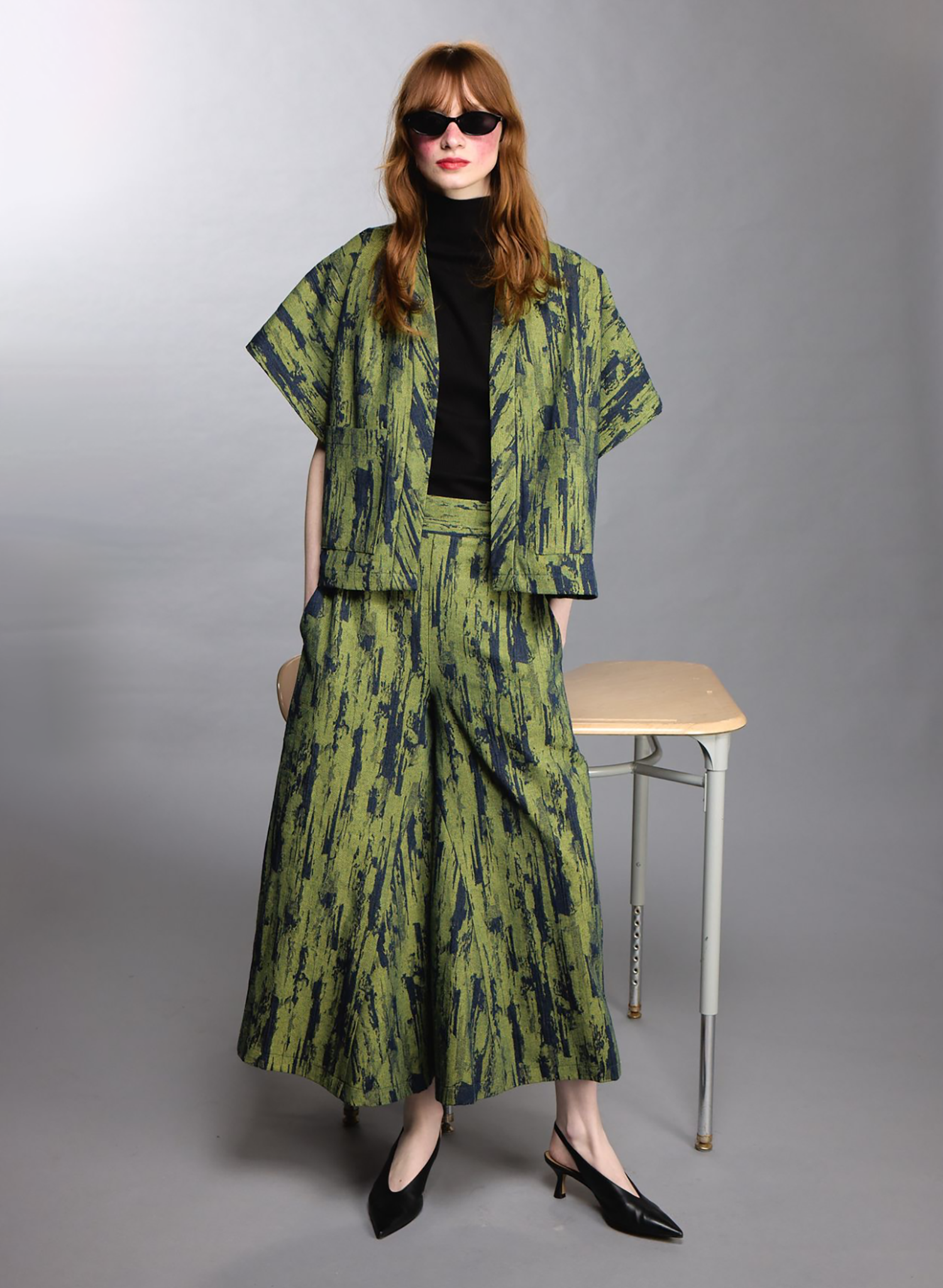 Kimono Jacket - Green (PRE-ORDER)