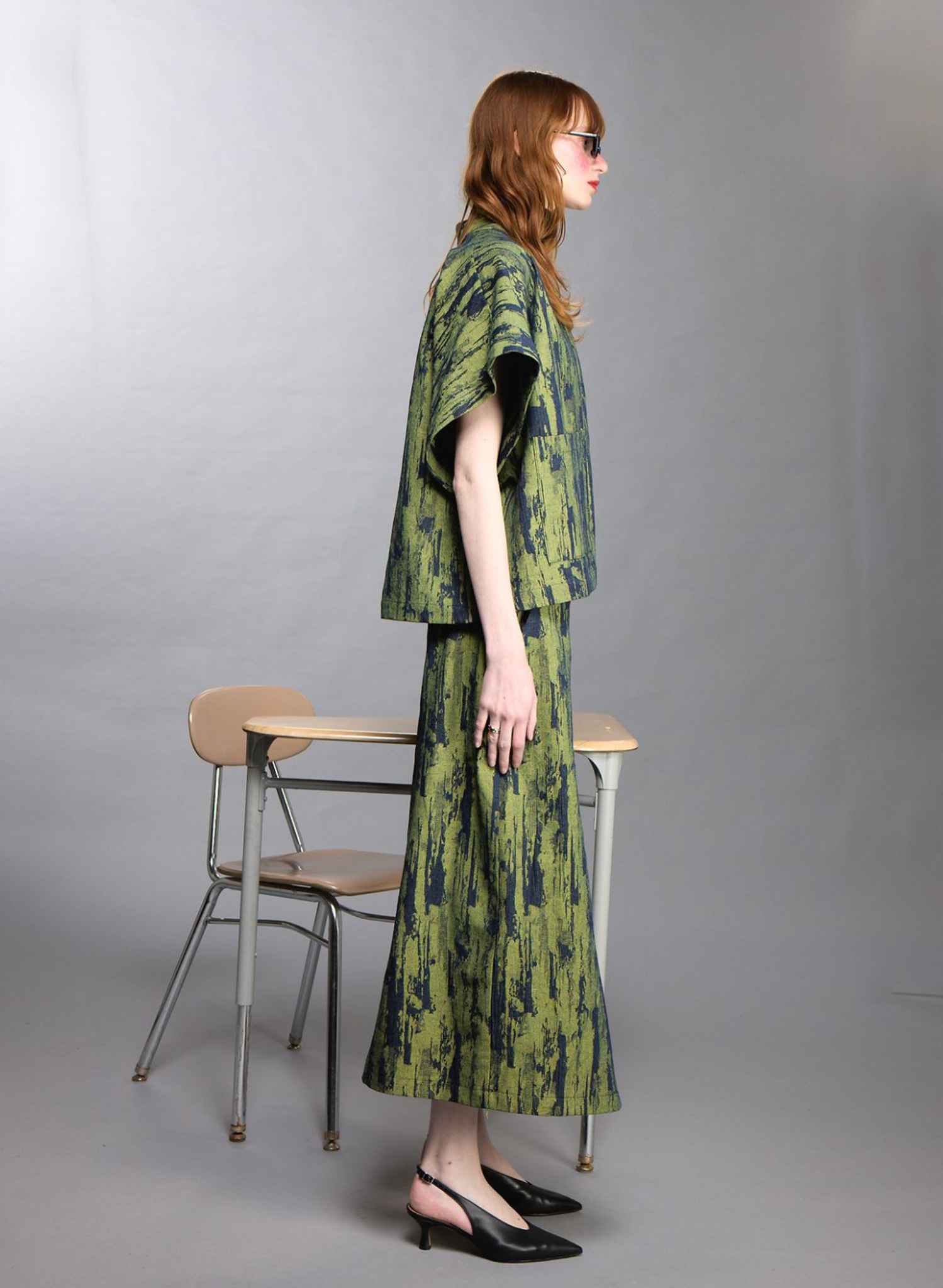 Kimono Jacket - Green (PRE-ORDER)