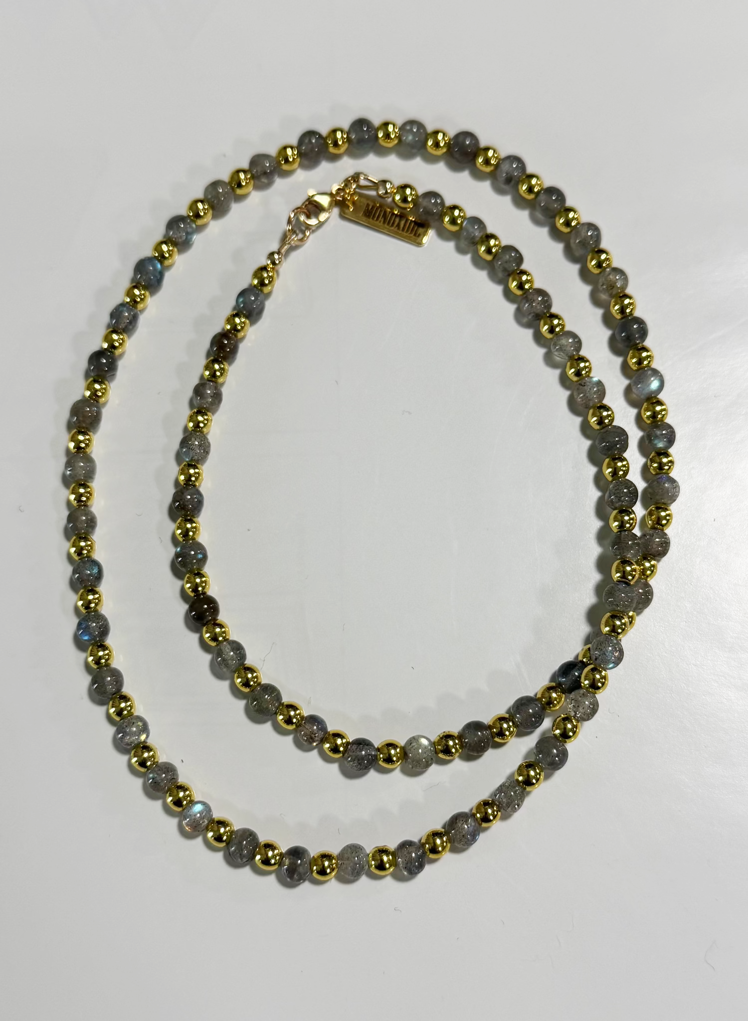 MONOXIDE - Kira Mini Labradorite Necklace