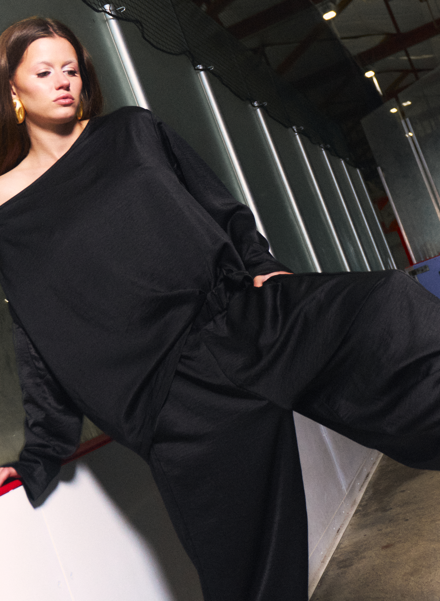Goalie Cowl Top - Black (PRE-ORDER)
