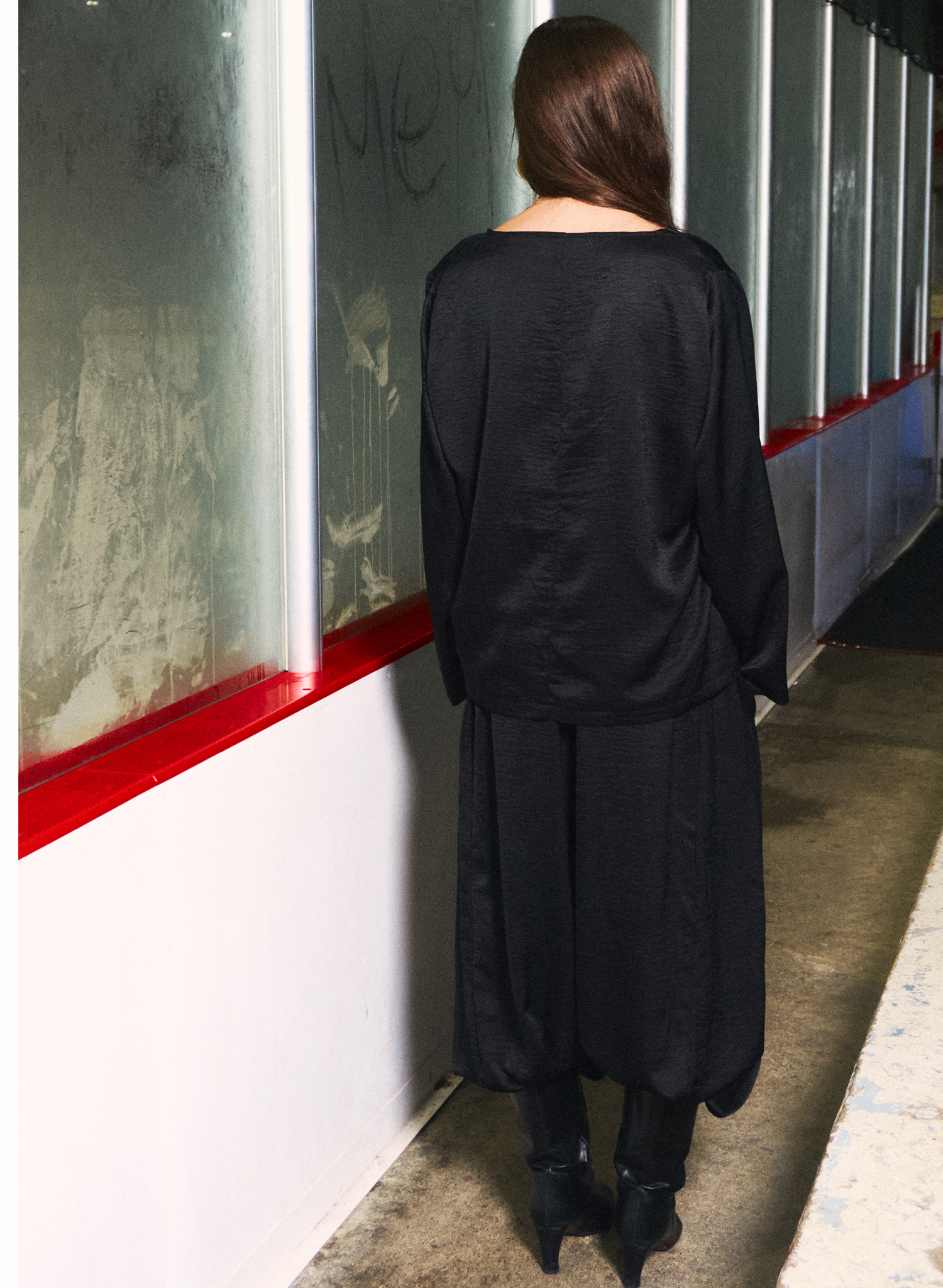 Goalie Cowl Top - Black (PRE-ORDER)
