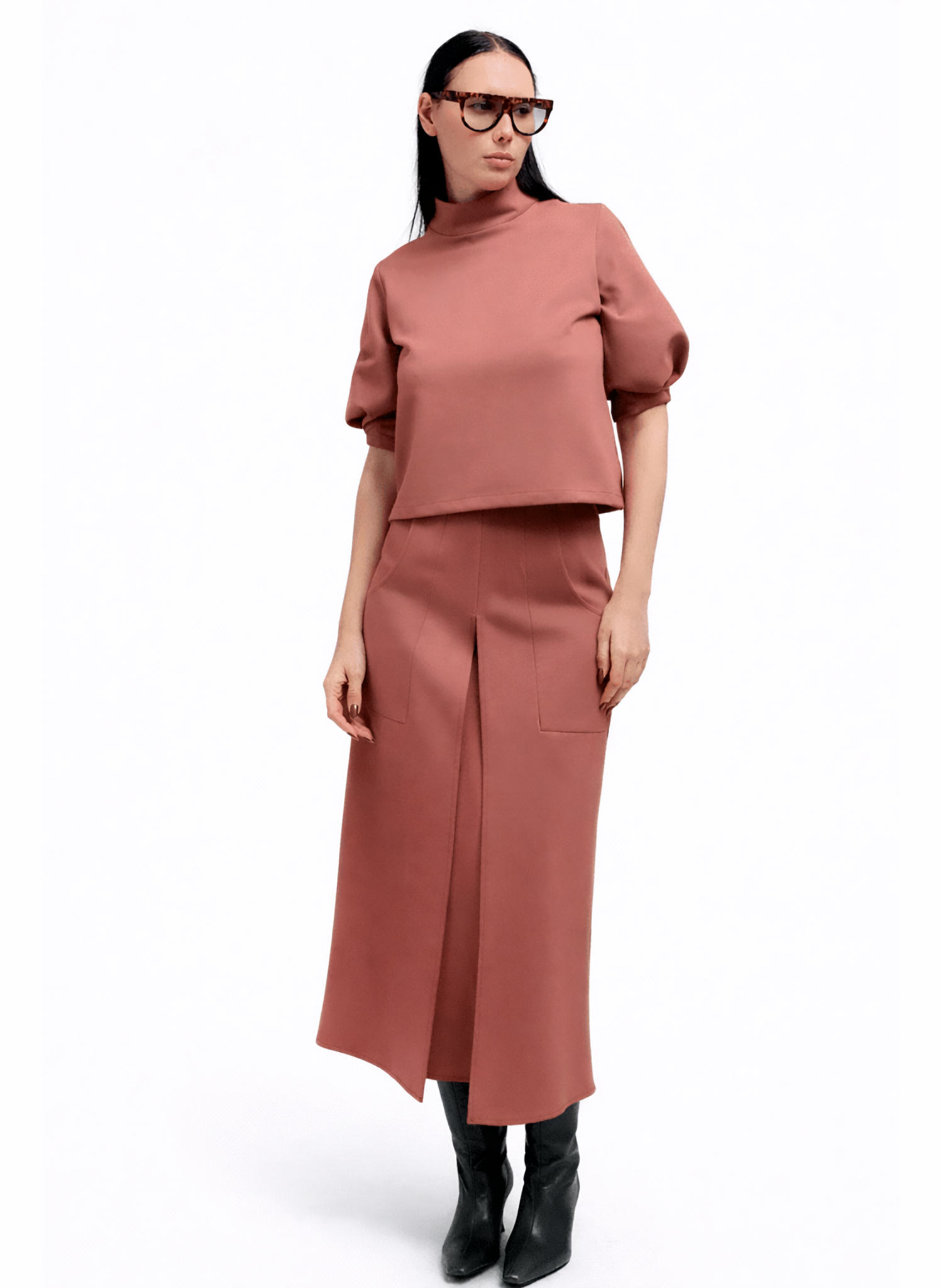 Lunes Skirt - Desert Rose