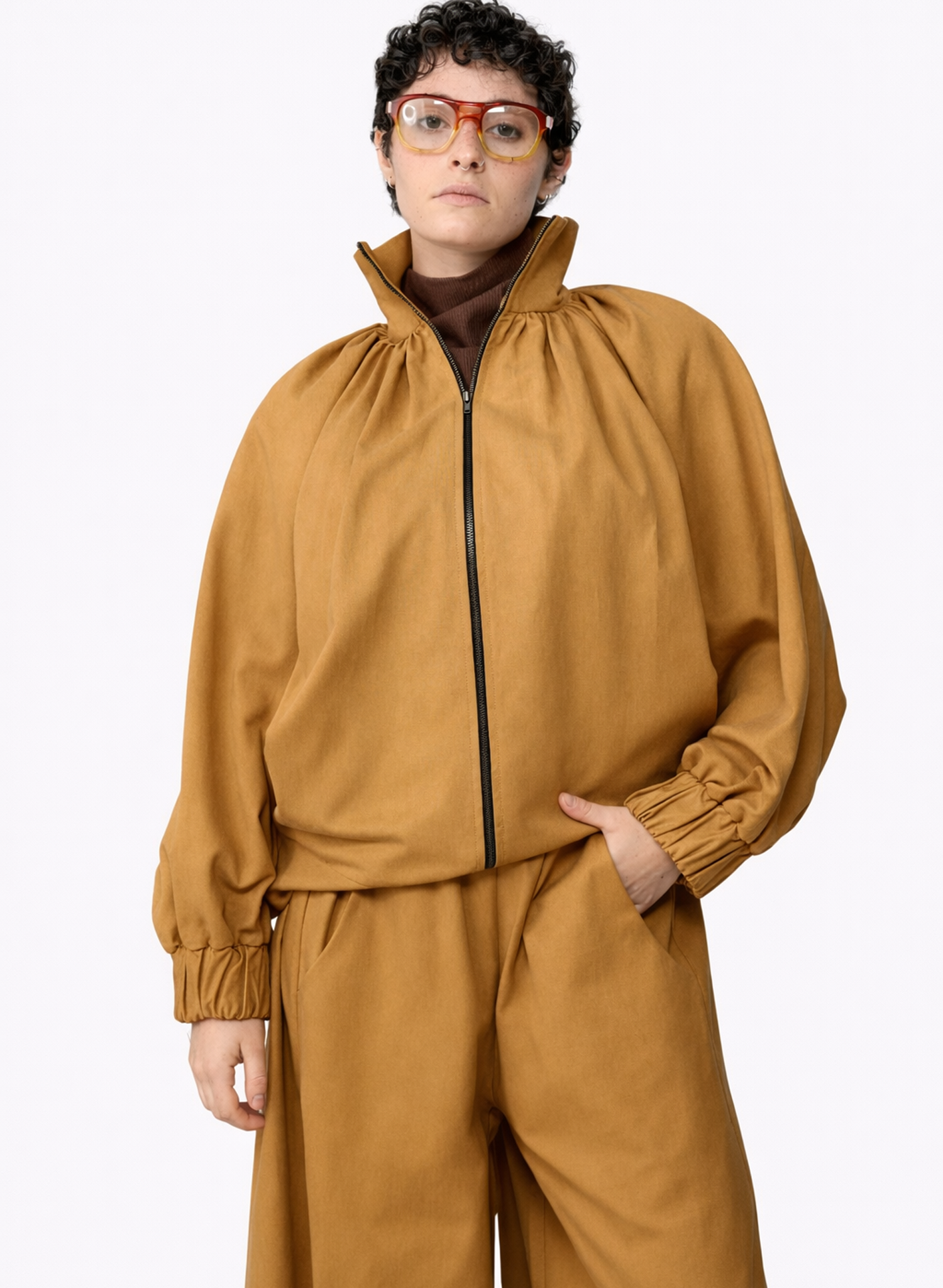 Marketplace Jacket - Camel Twill