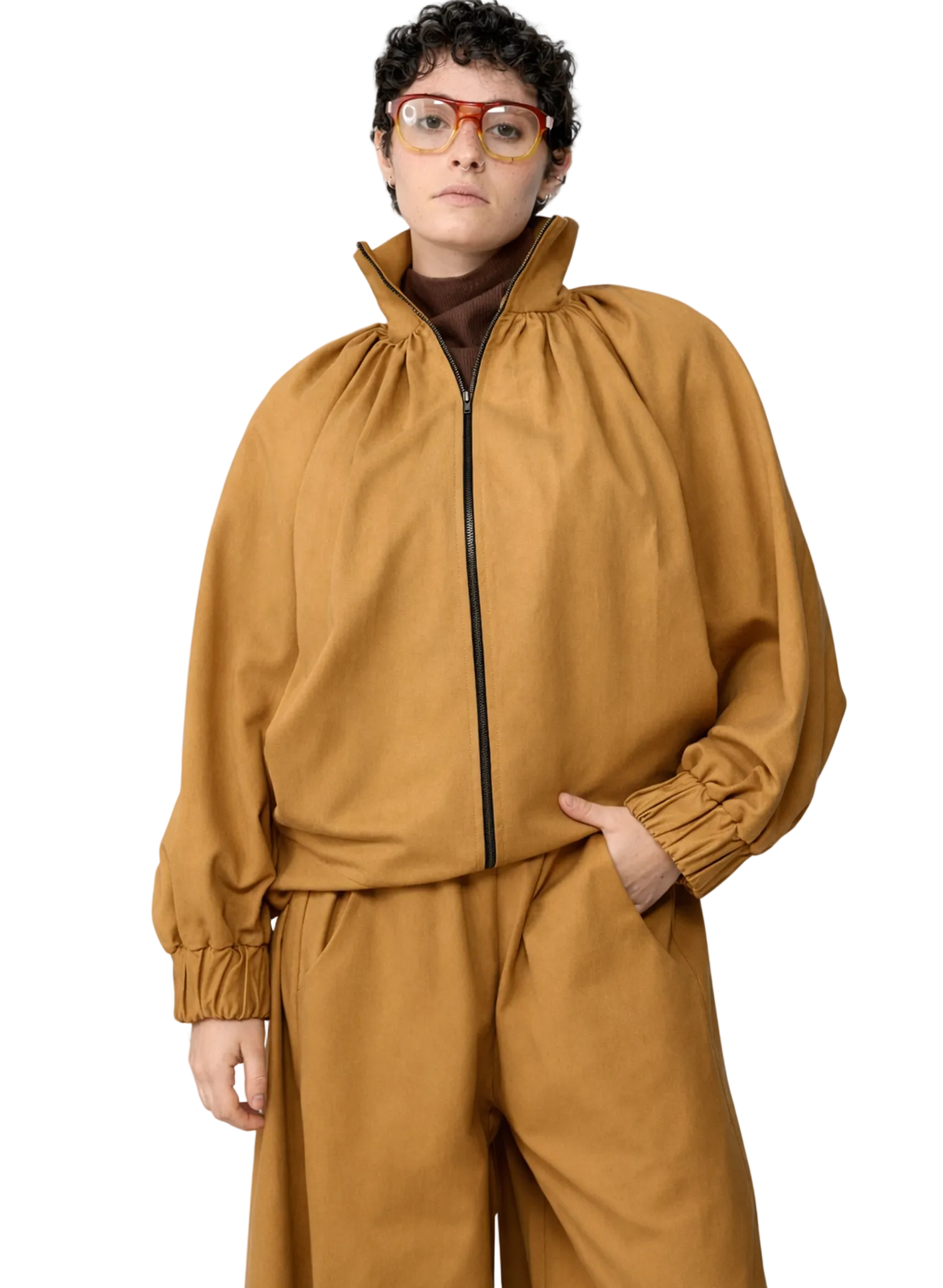 Marketplace Jacket - Camel Twill